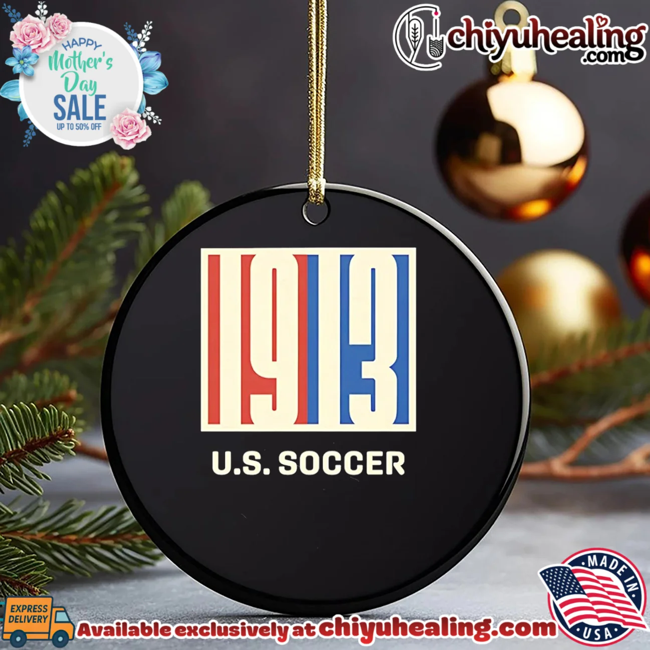 US Soccer Retro 1913 Logo ultimate shirt & hoodie - Urban Fashion US Soccer Retro 1913 Logo