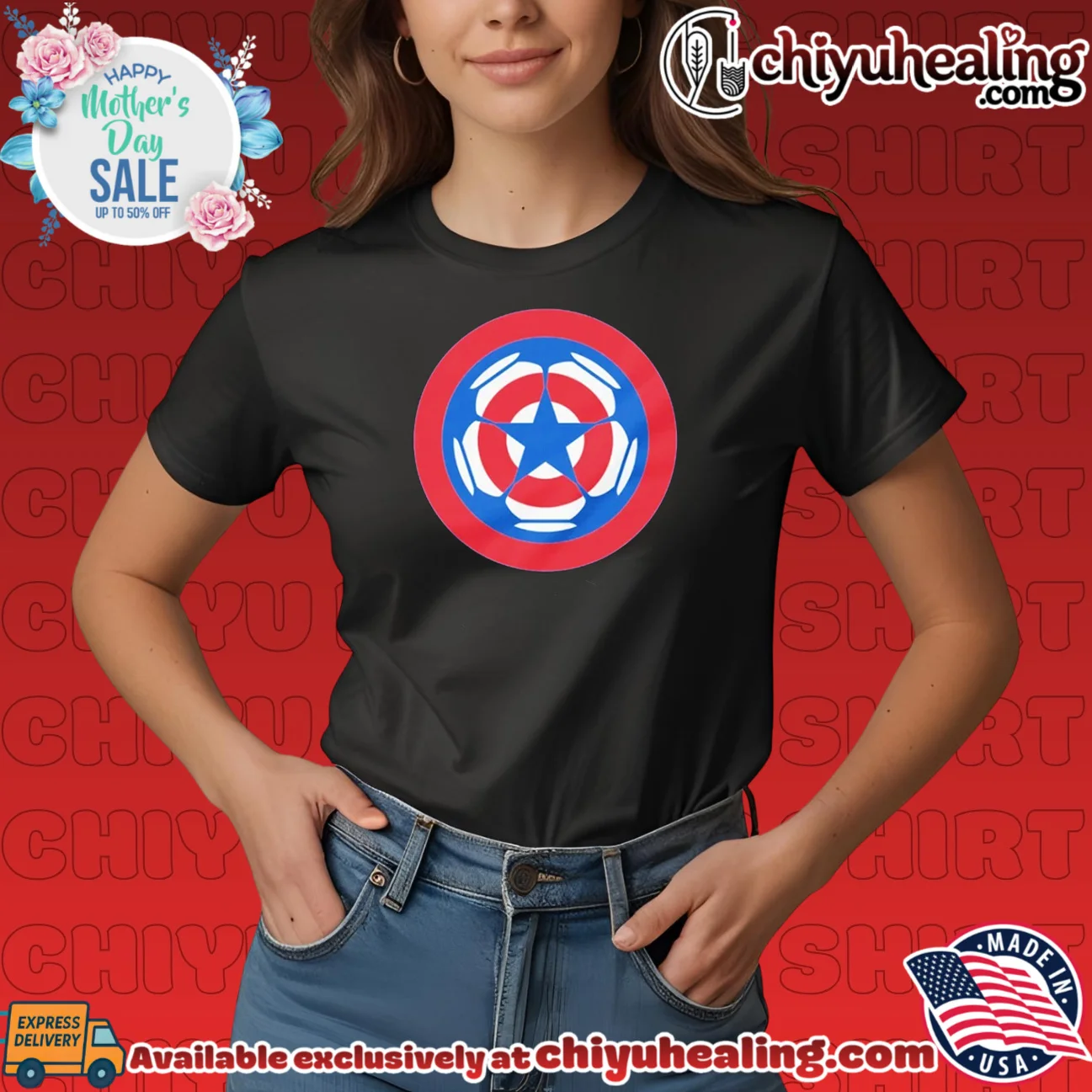 US Soccer Shield 2026 logo bespoke shirt & hoodie | Aesthetic Apparel US Soccer Shield 2026 logo