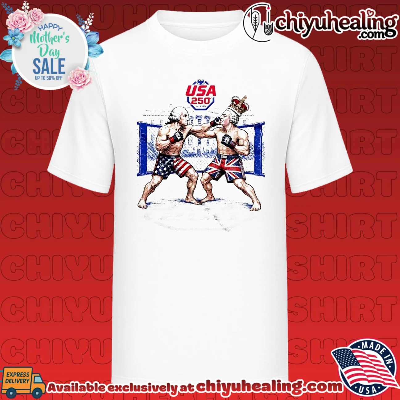USA 250 MMA George Washington vs George III