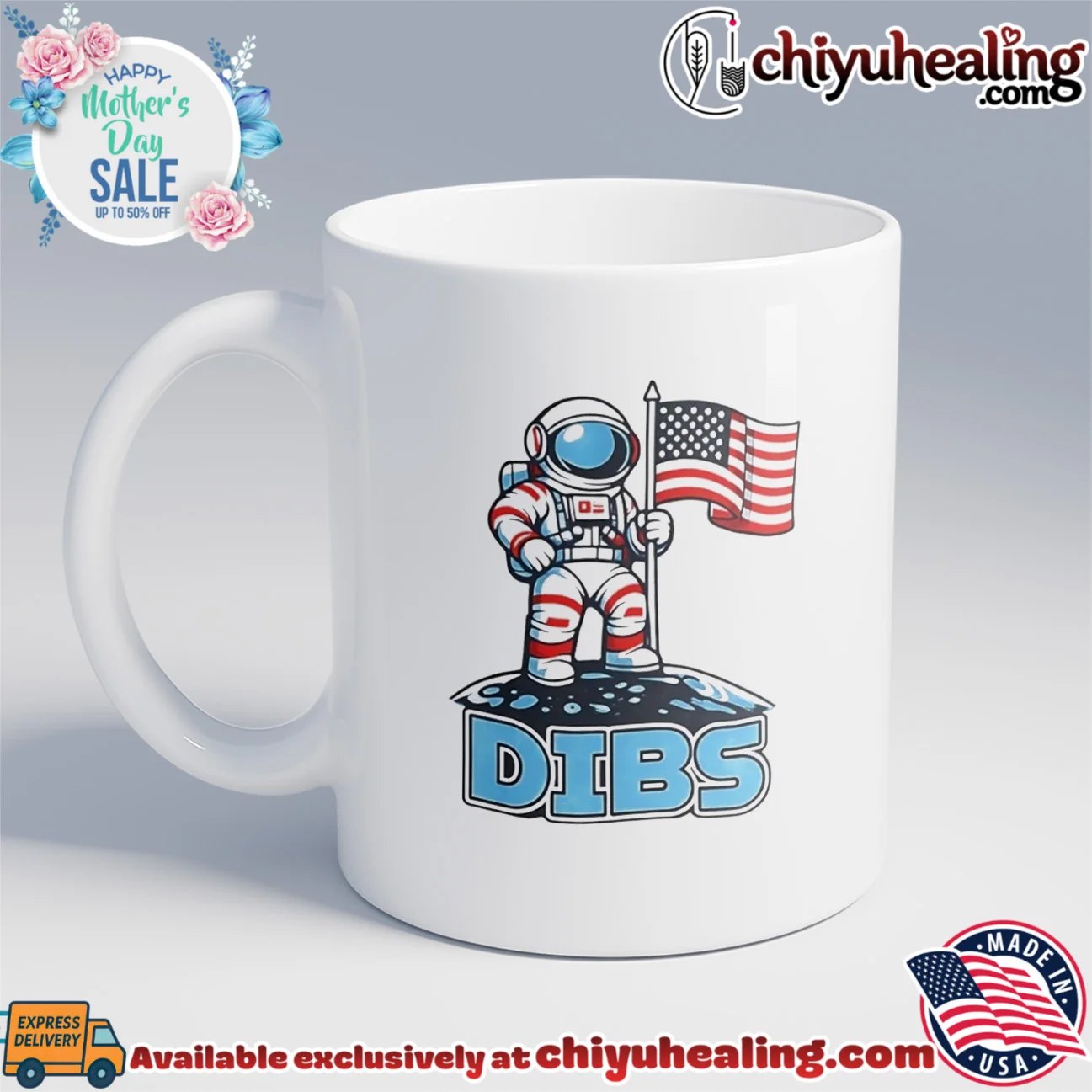 USA Dibs on the Moon Astronaut space American flag shirt & hoodie USA Dibs on the Moon Astronaut space American flag shirt & hoodie