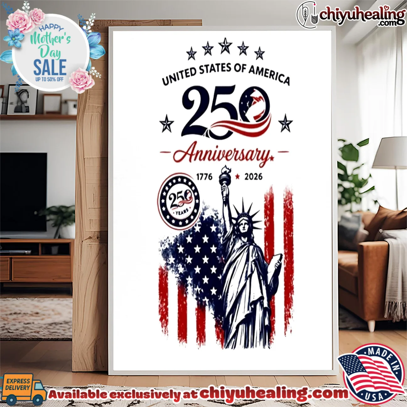 USA of America 250th Anniversary 1776-2026 Statue of Liberty shirt & hoodie USA of America 250th Anniversary 1776-2026 Statue of Liberty shirt & hoodie