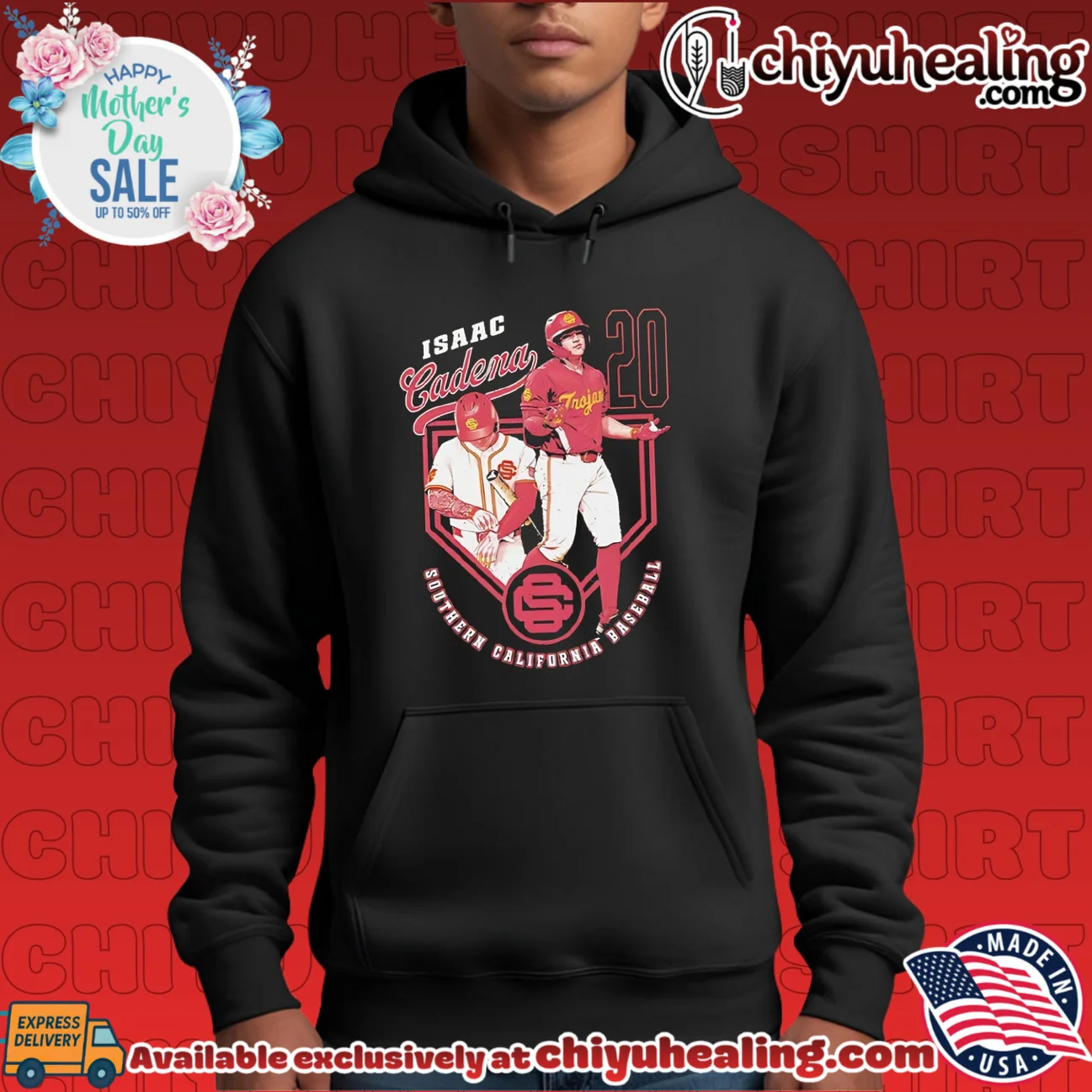USC Trojans Isaac Cadena vintage statement shirt & hoodie | Iconic Look USC Trojans Isaac Cadena vintage statement shirt & hoodie | Iconic Look
