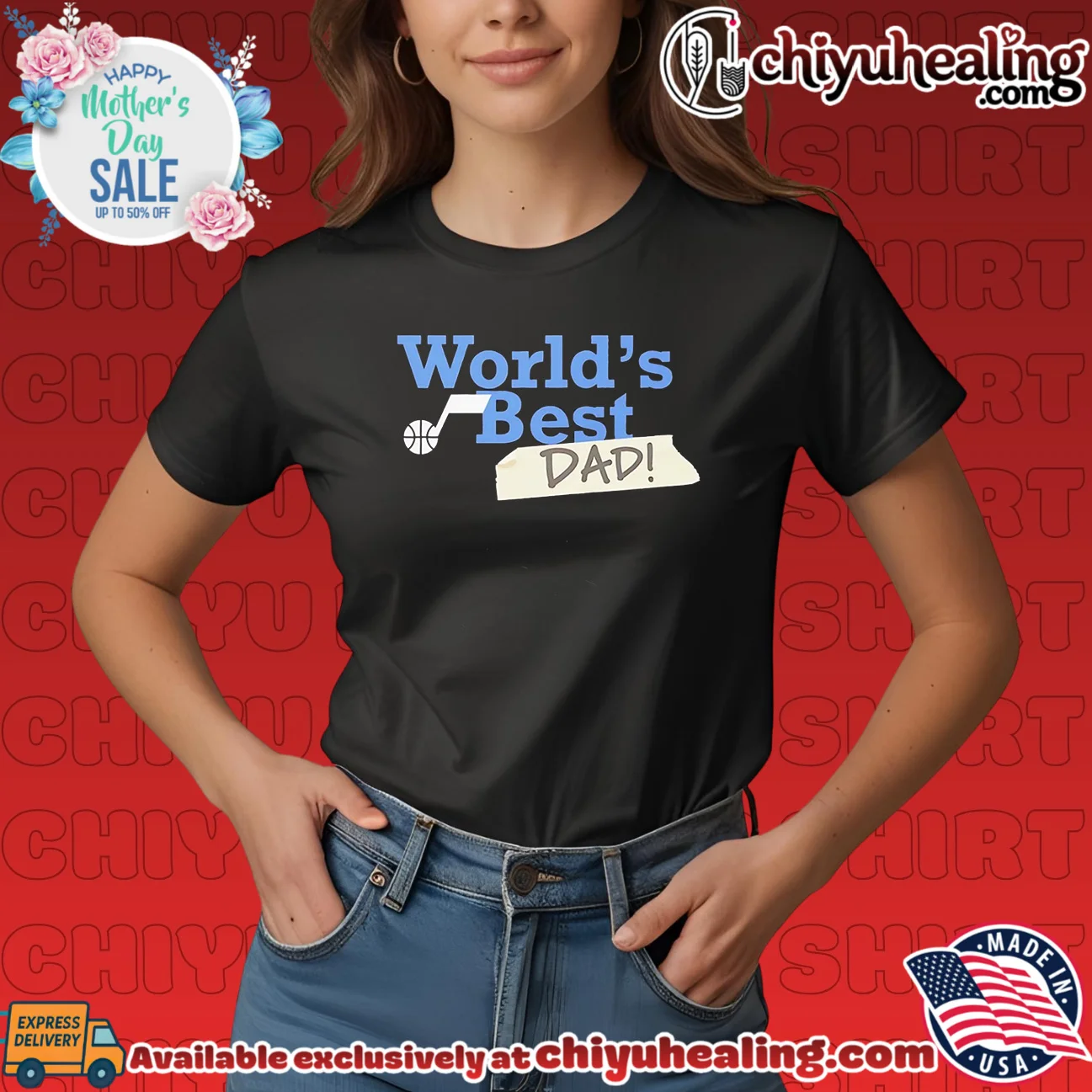 Utah Jazz World's Best Dad 2026 essential shirt & hoodie - Perfect Fan Gift Utah Jazz World's Best Dad 2026