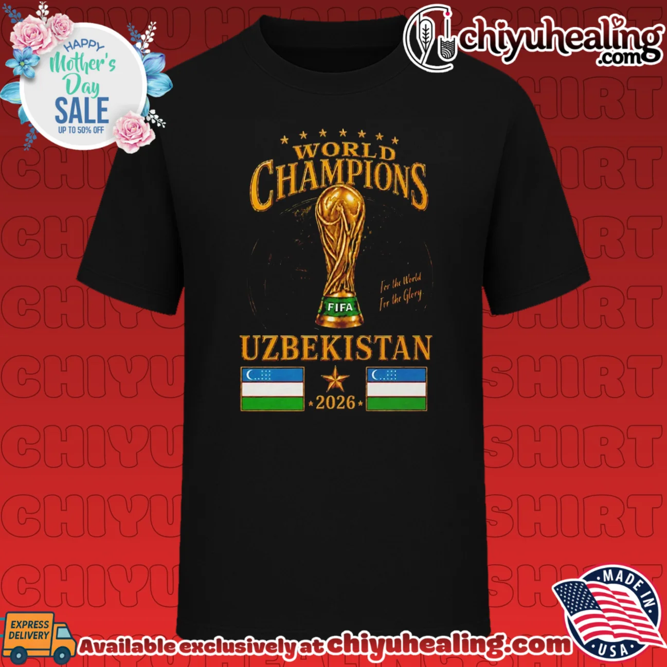 Uzbekistan 2026 World Champions for the World for the Glory shirt
