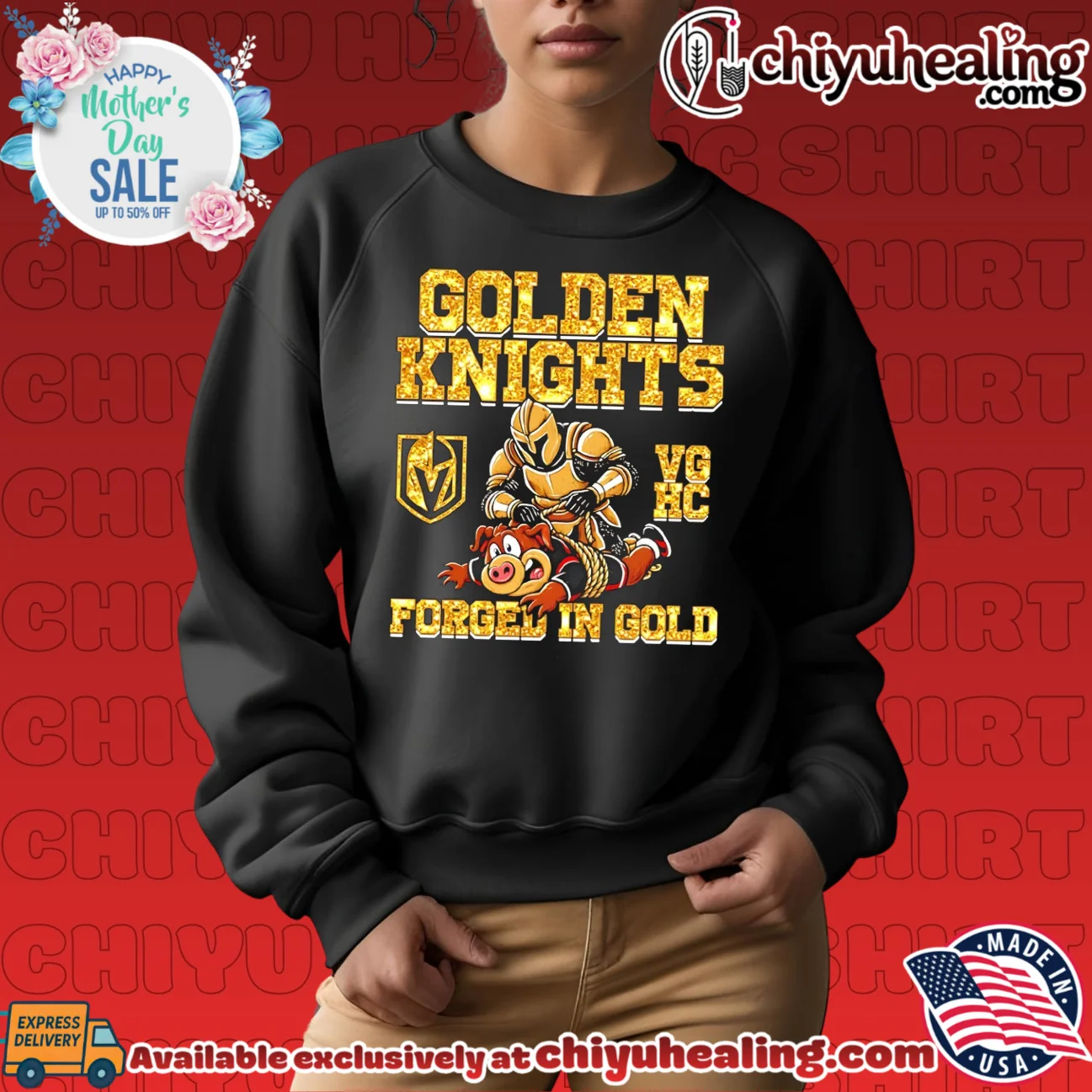Vegas Golden Knights Forged In Gold Hockey Fan shirt epic shirt & hoodie - Premium Streetwear Vegas Golden Knights Forged In Gold Hockey Fan shirt