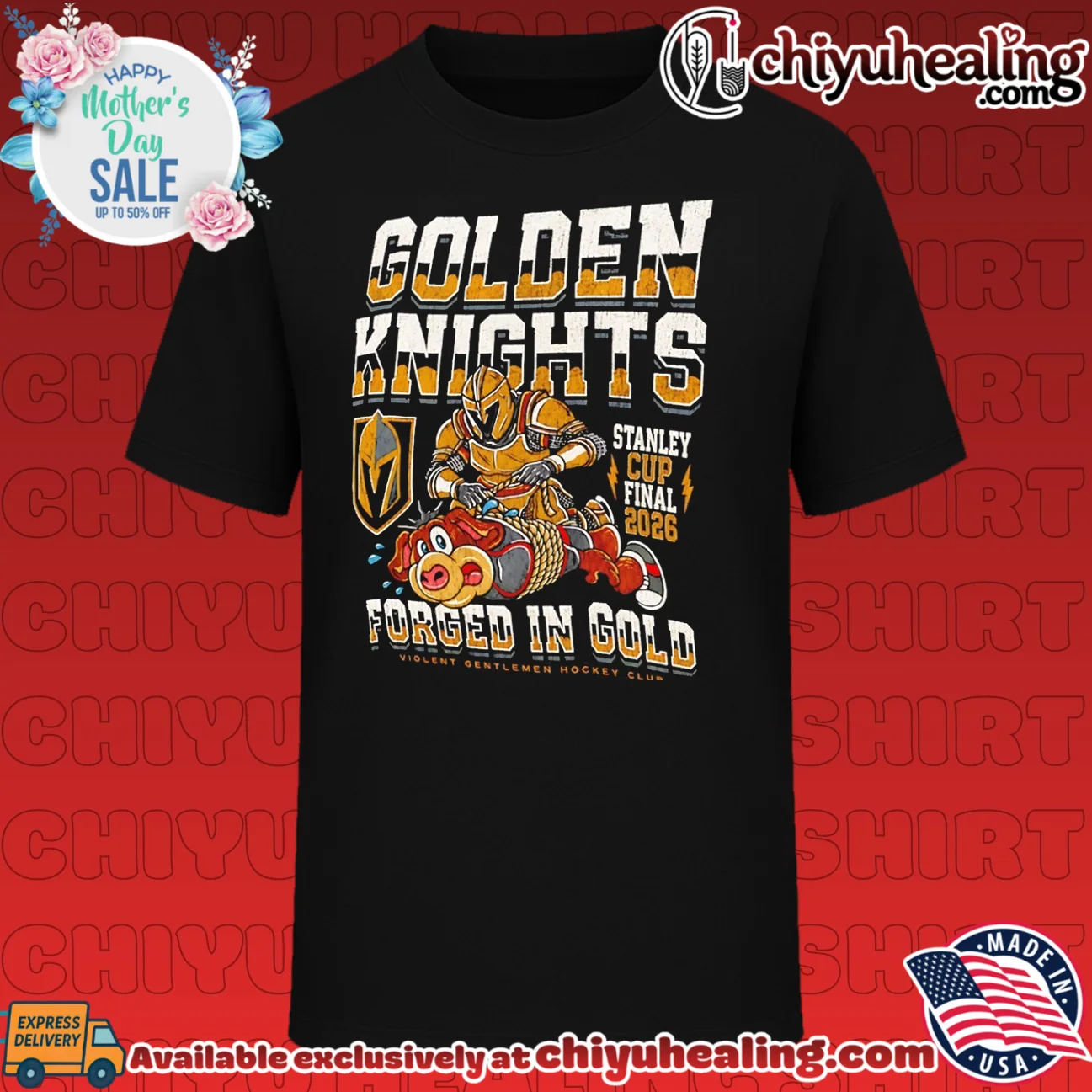 Vegas Golden Knights Stanley Cup Final 2026 Forged In Gold