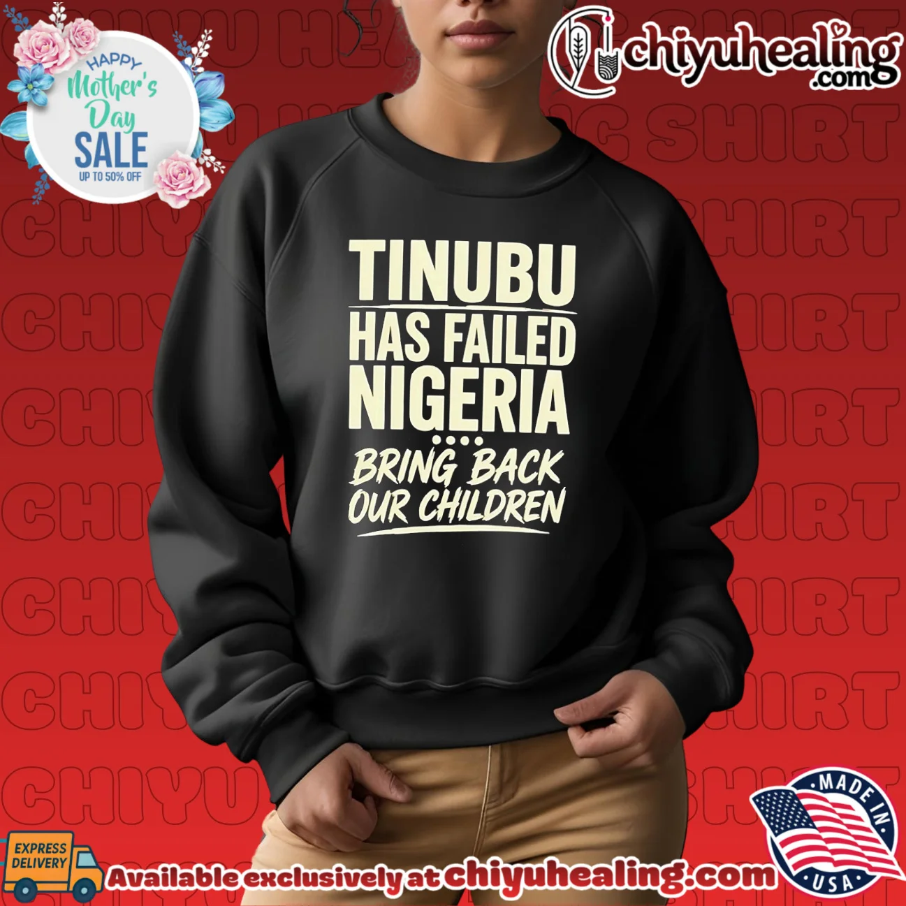 Verydarkman tinubu has failed nigerian bring back our children signature shirt & hoodie - The Fan Collection Verydarkman tinubu has failed nigerian bring back our children