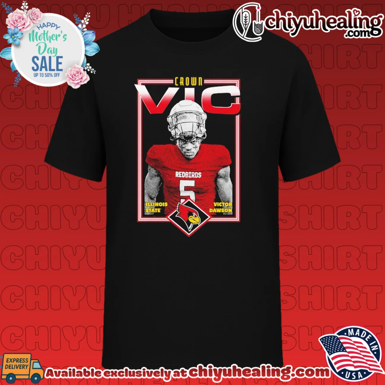 Victor Dawson Crown Vic Illinois State Redbirds