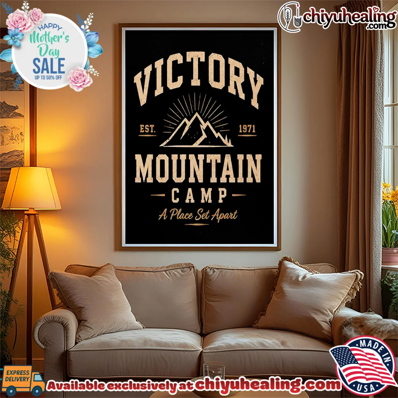 Victory mountain camp a place set apart vintage authentic shirt & hoodie | IP Merchandise Victory mountain camp a place set apart vintage