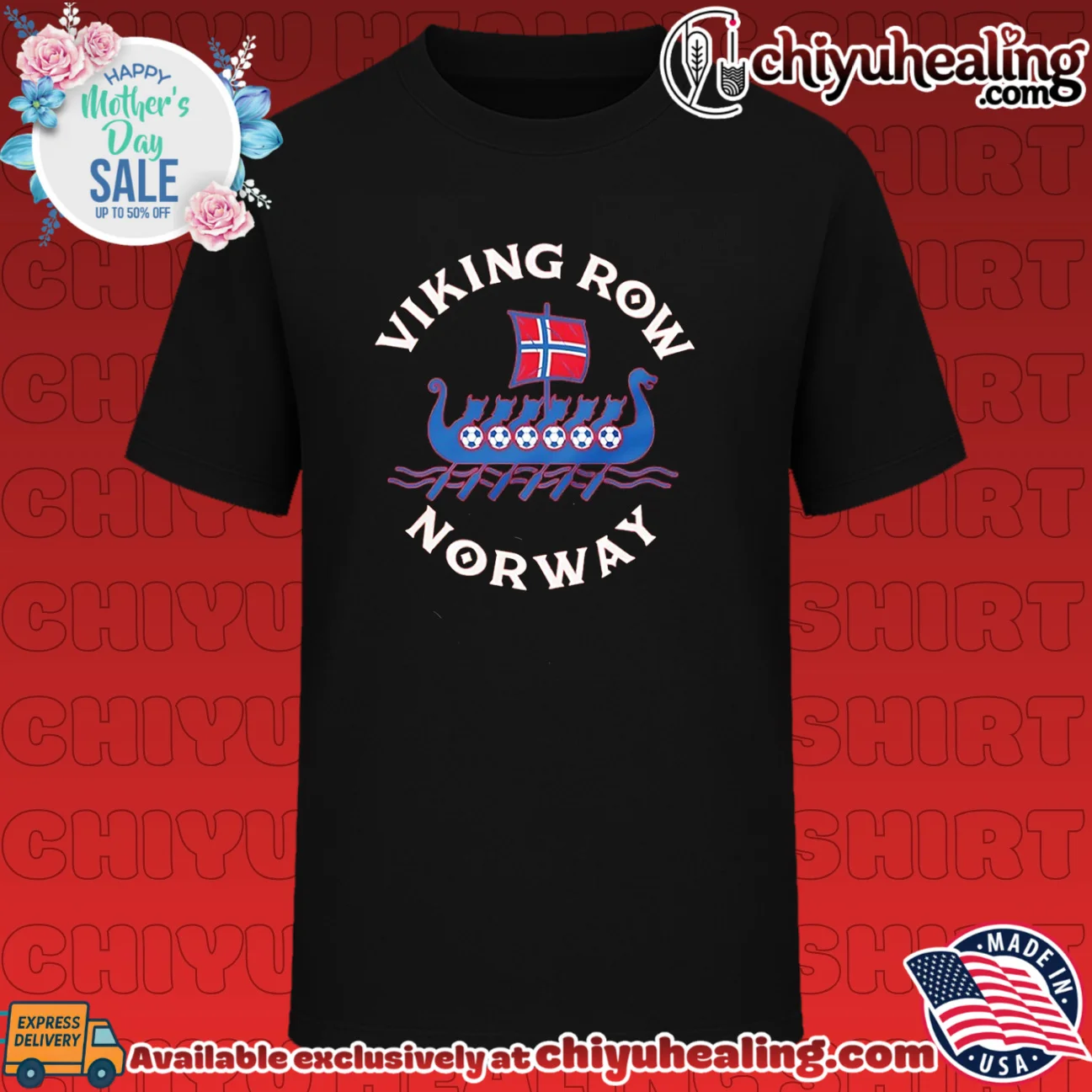 Viking Row Norway Soccer Football Norwegian Pride shirt & hoodie
