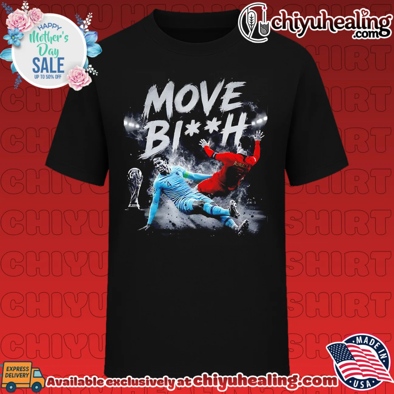 Virgil Van Dijk Move Bitch World Cup 2026 shirt