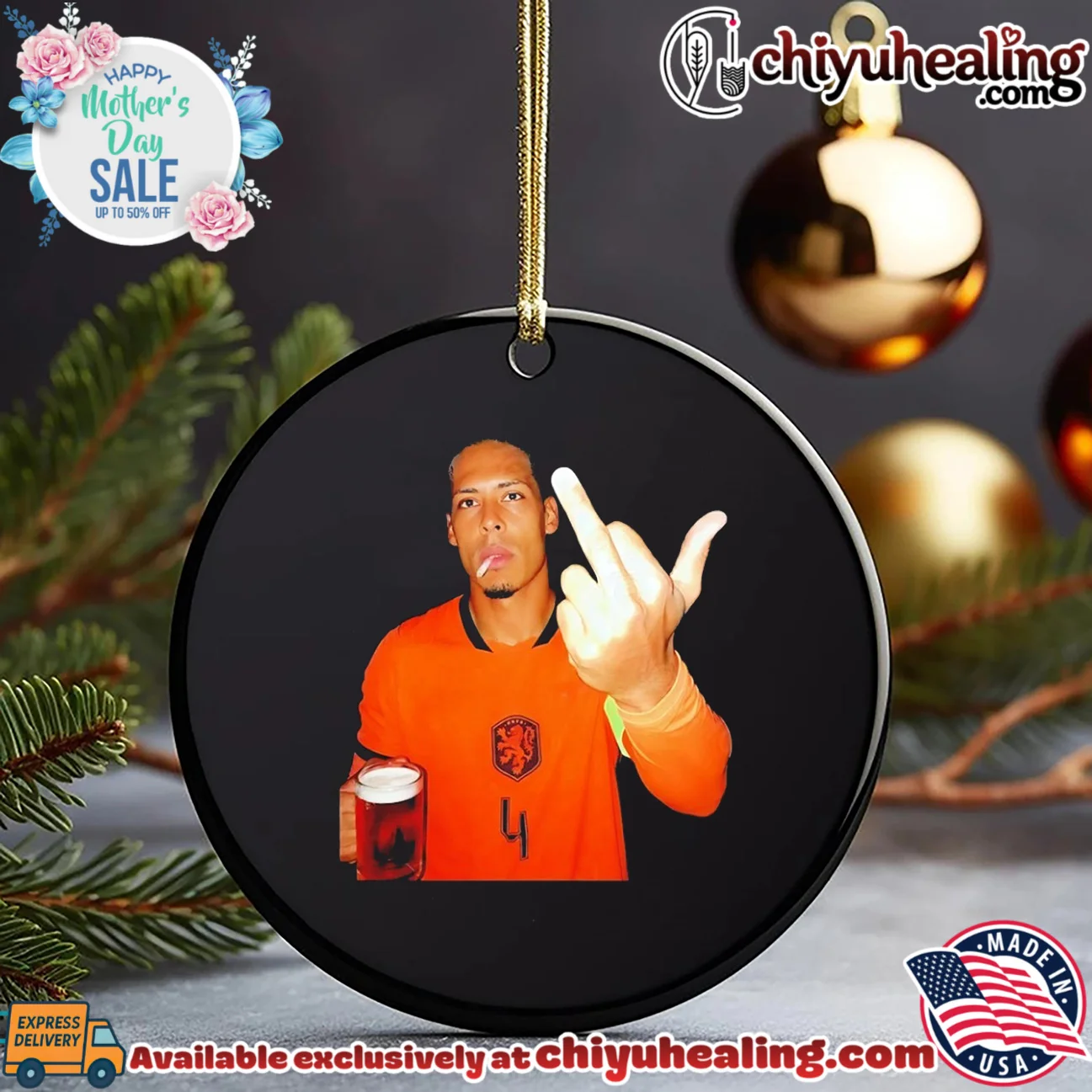 Virgil Van Dijk Netherlands National Football Team middle finger shirt & hoodie Virgil Van Dijk Netherlands National Football Team middle finger