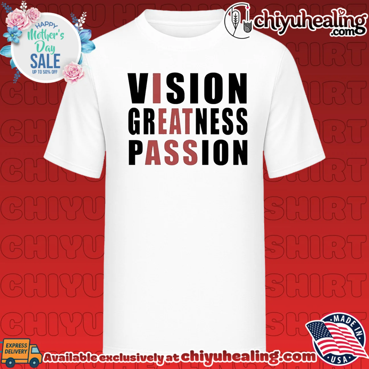 Vision Greatness Passion inspirational motivational