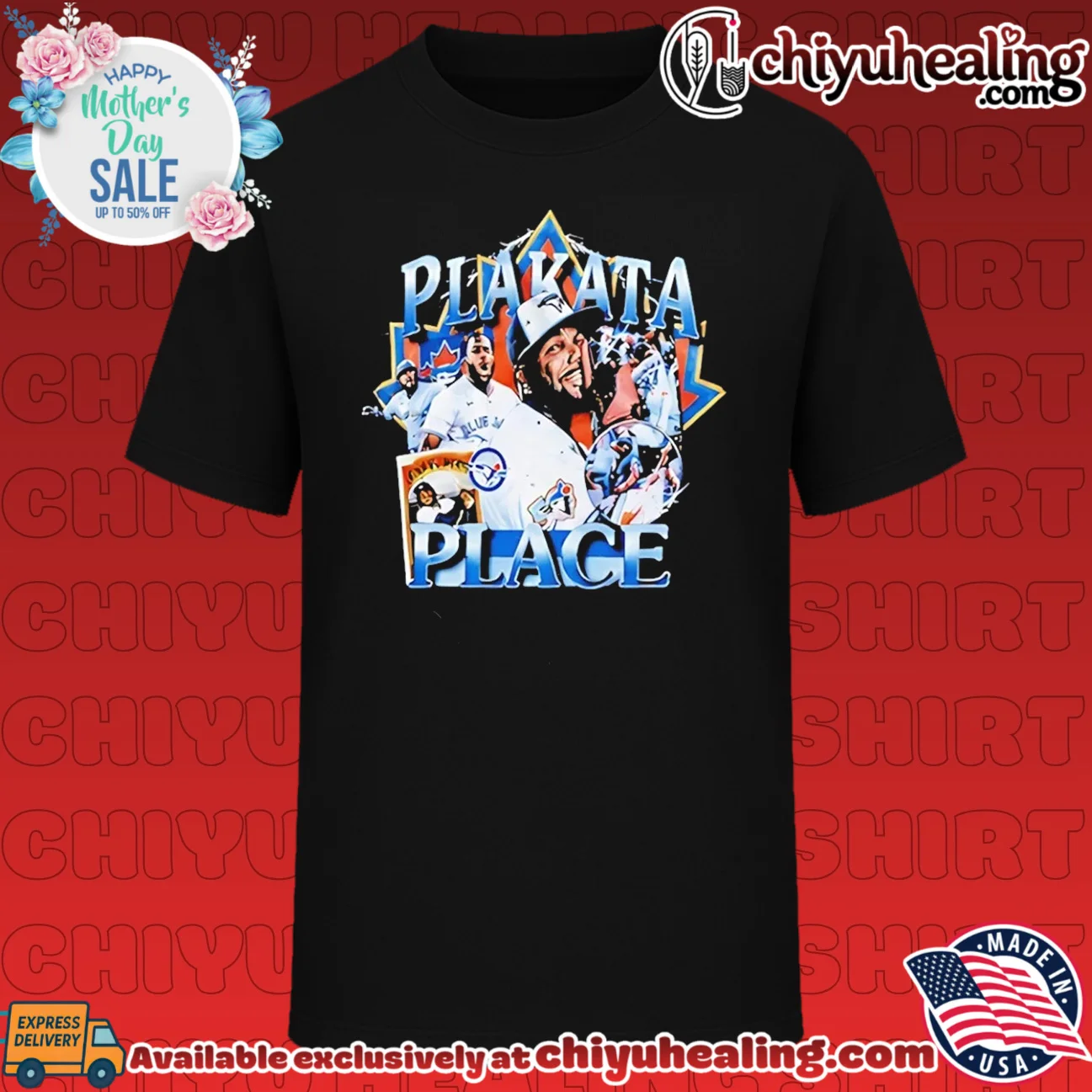 Vladimir Guerrero Jr Plakata Place Toronto Blue Jays shirt & hoodie