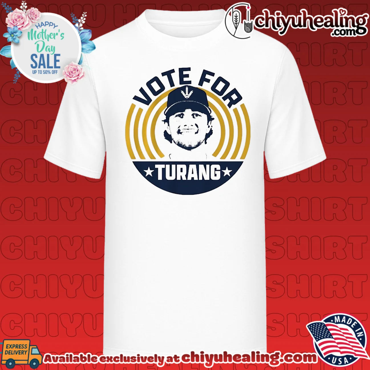 Vote for Brice Turang Milwaukee Brewers shirt & hoodie