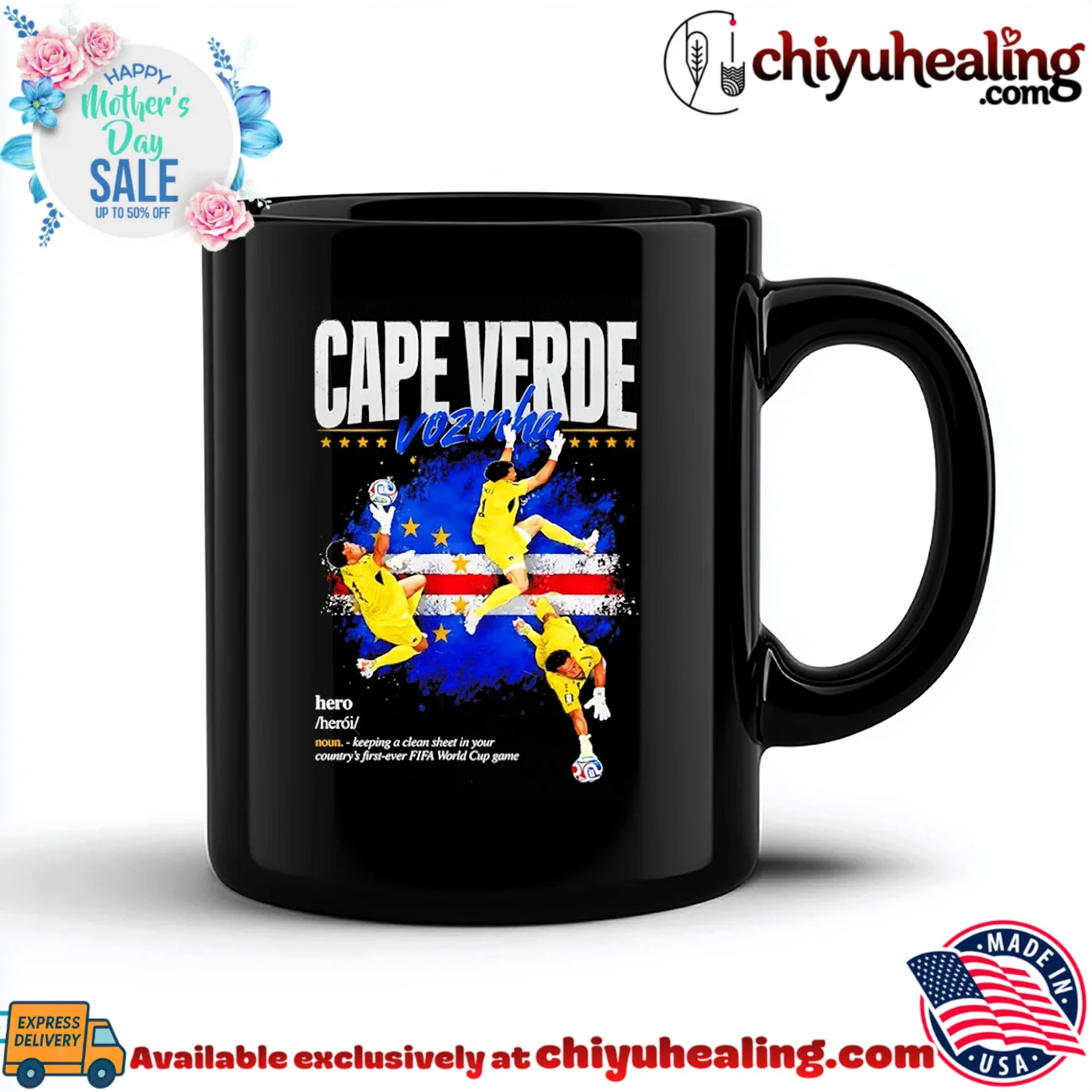Vozinha cape verde hero clean sheet goalkeeper shirt & hoodie Vozinha cape verde hero clean sheet goalkeeper