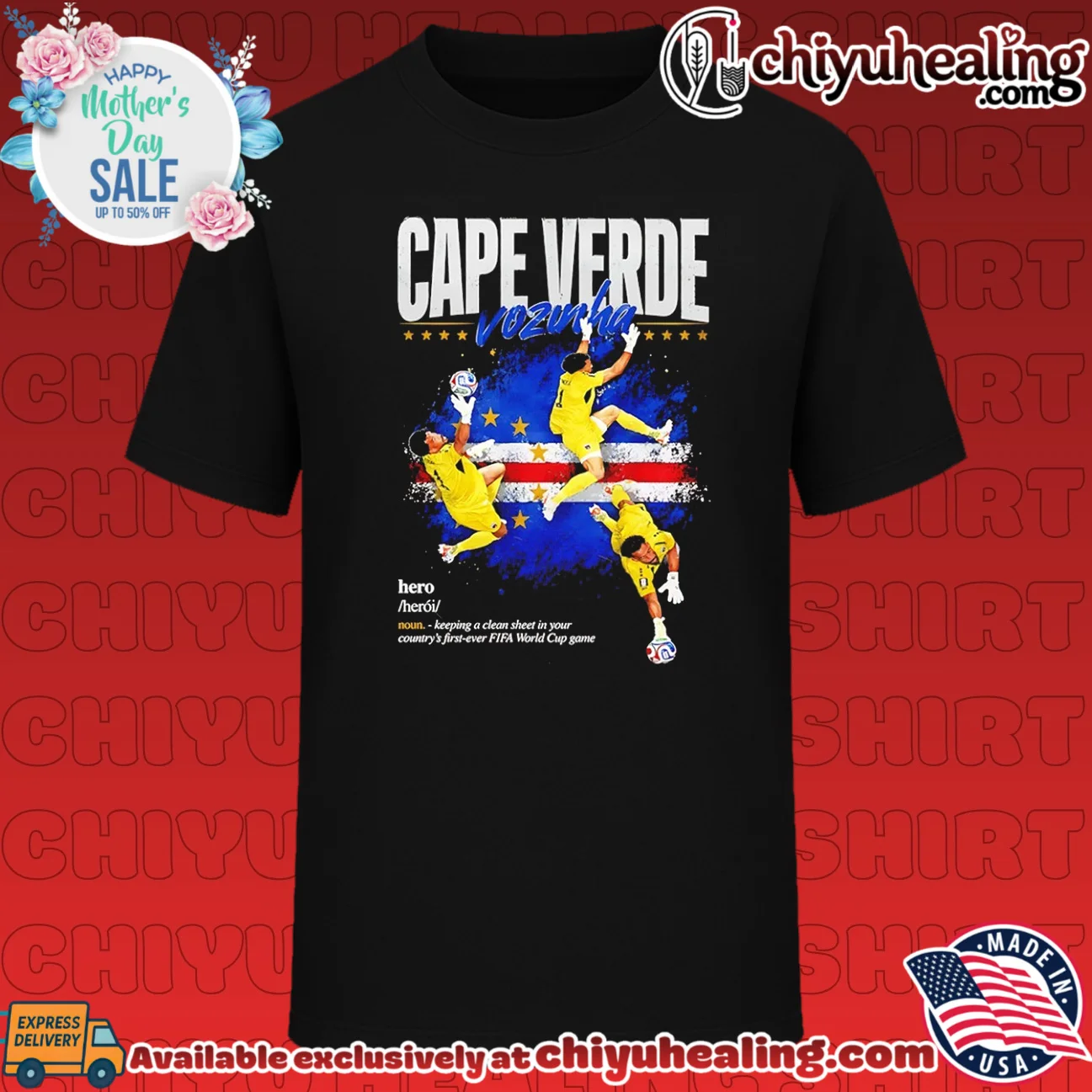 Vozinha cape verde hero clean sheet goalkeeper
