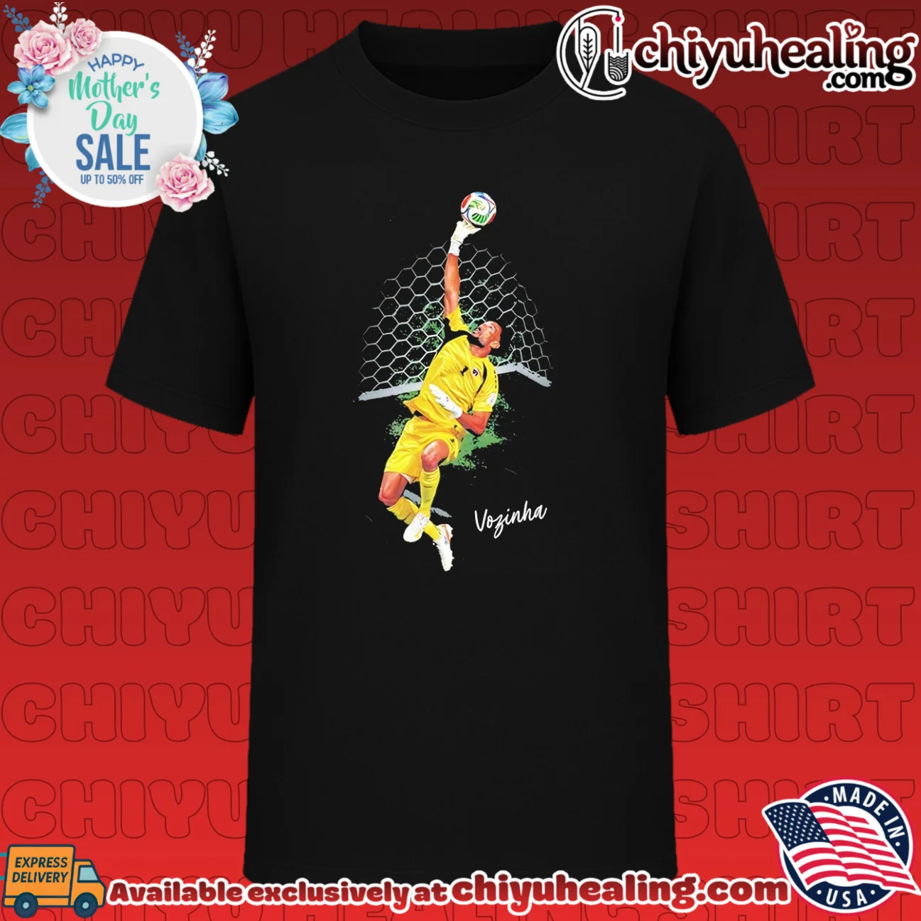 Vozinha Cape Verdean Goalkeeper vintage