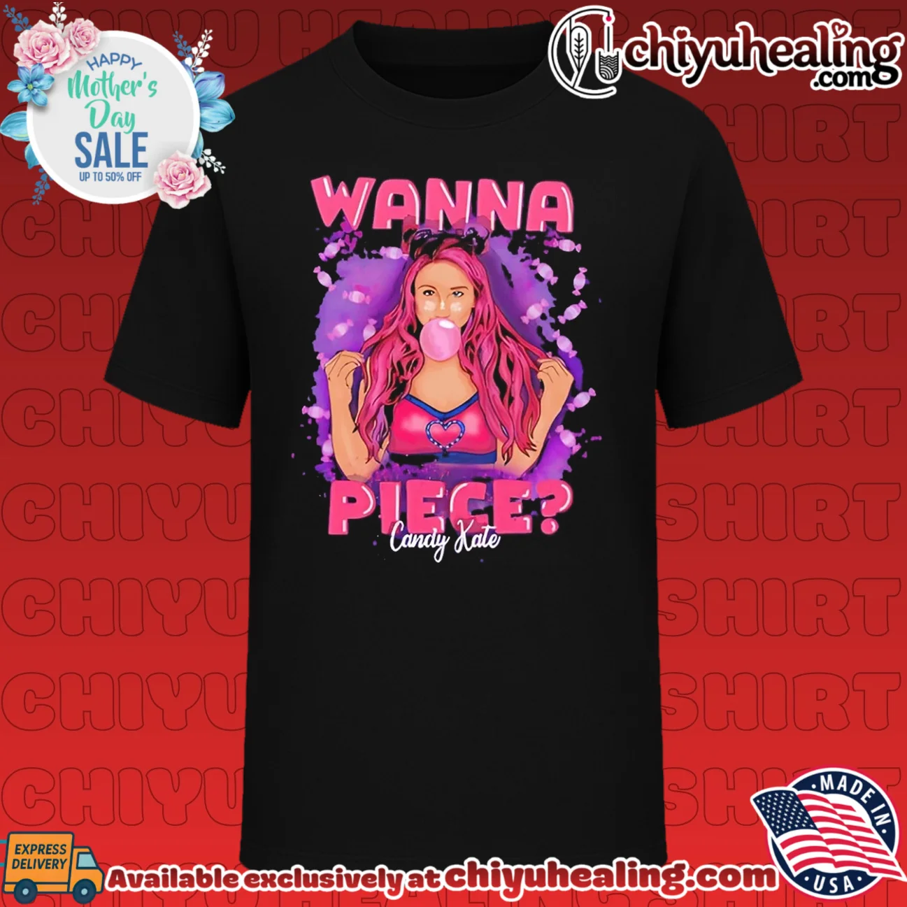 Wanna piece Candy Kate shirt & hoodie