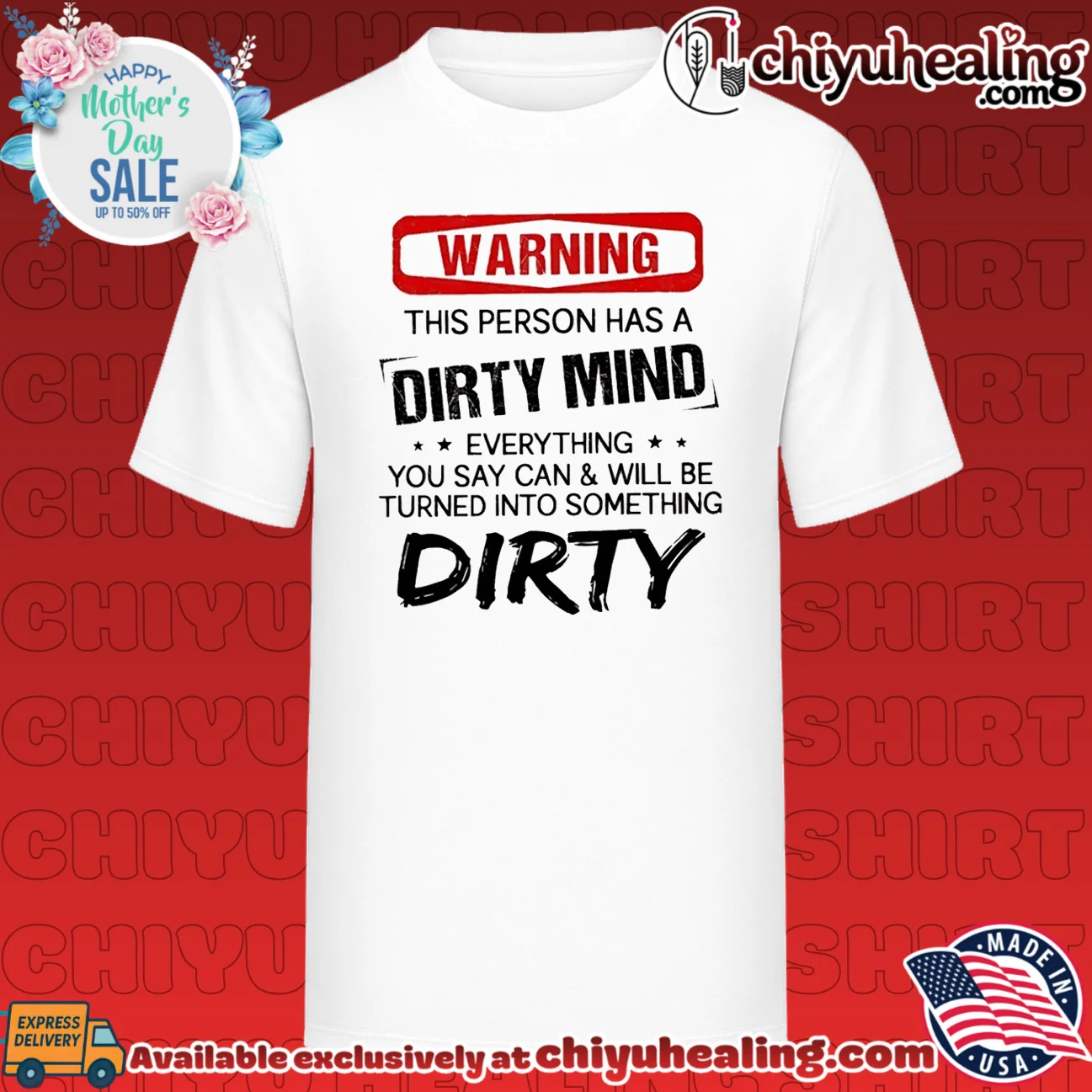 Warning this person has a dirty mind everything you say can and will be