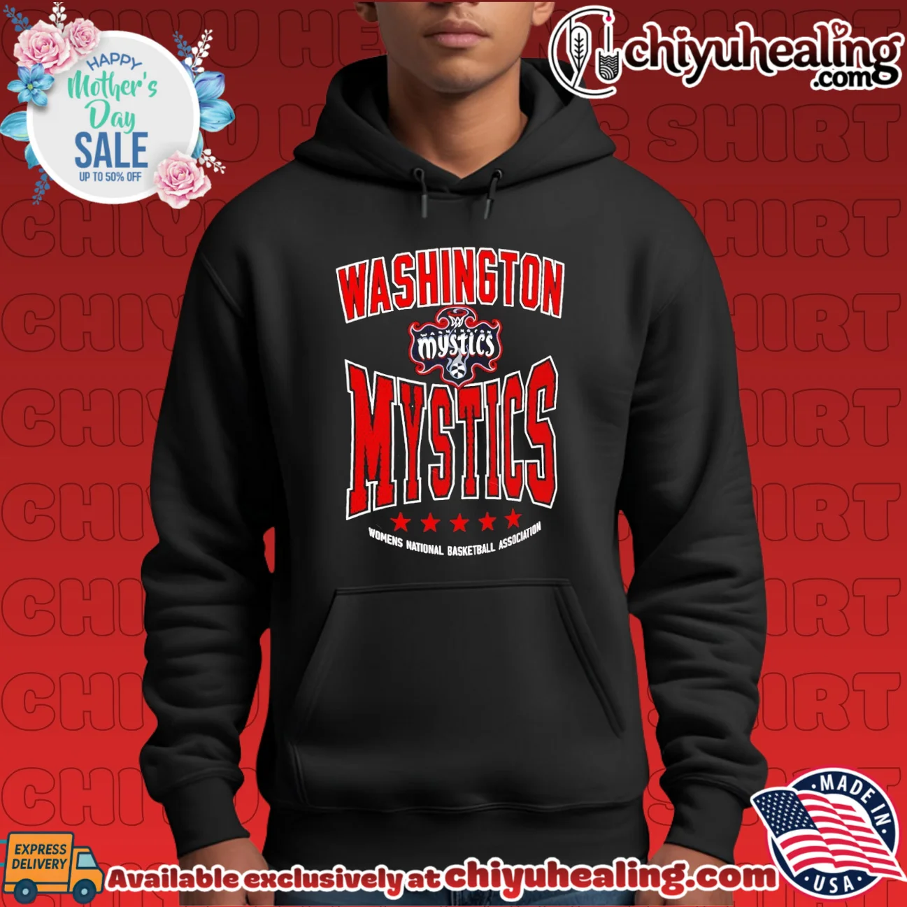 Washington Mystics WNBA 2026 Starter Center Squeeze limited shirt & hoodie | Modern Street Style Washington Mystics WNBA 2026 Starter Center Squeeze limited shirt & hoodie | Modern Street Style