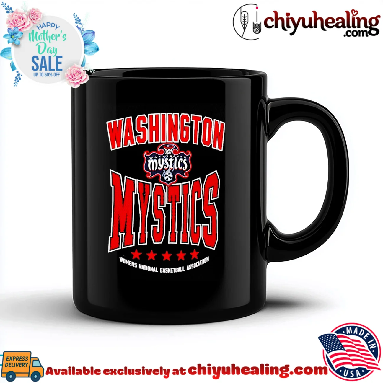Washington Mystics WNBA 2026 Starter Center Squeeze limited shirt & hoodie | Modern Street Style Washington Mystics WNBA 2026 Starter Center Squeeze