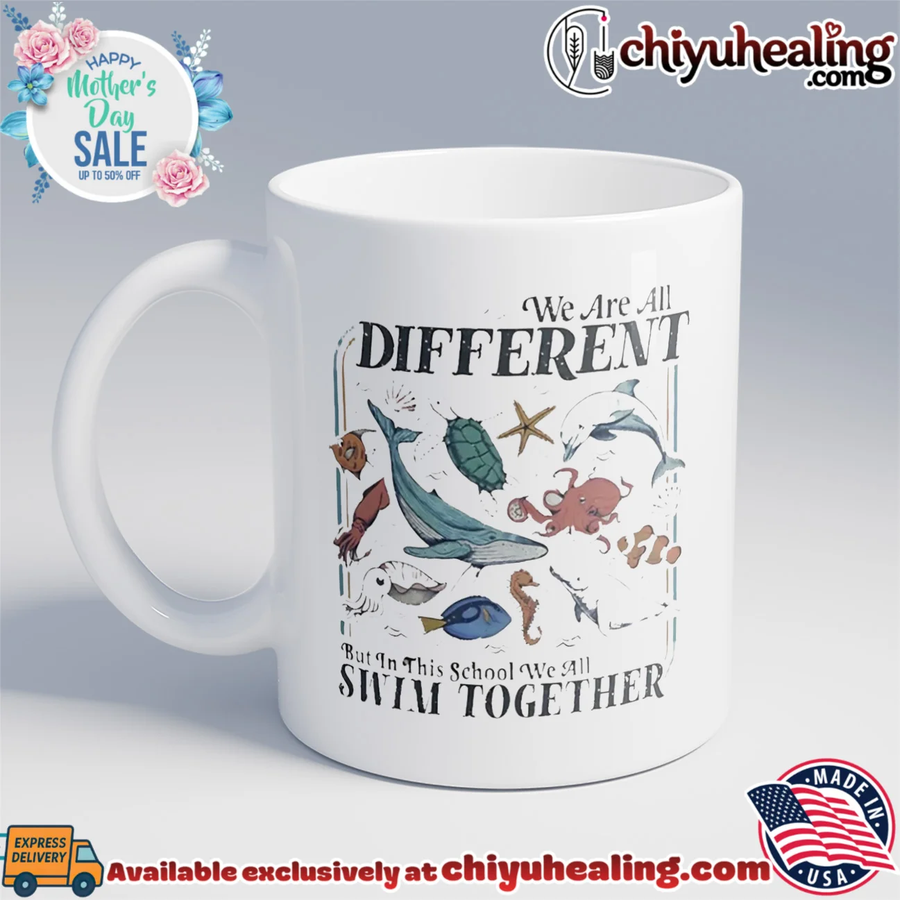 We Are All Different but in This School We All Swim Together shirt & hoodie We Are All Different but in This School We All Swim Together shirt & hoodie