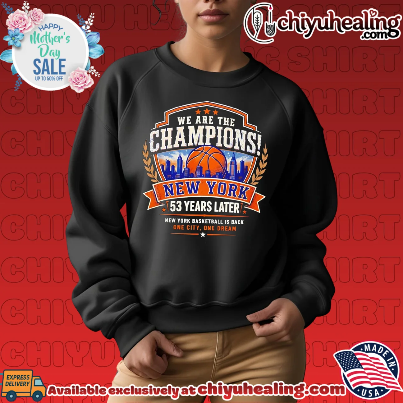 We are the Champions New York Knicks 53 years later 2026 hype shirt & hoodie | Iconic Look We are the Champions New York Knicks 53 years later 2026