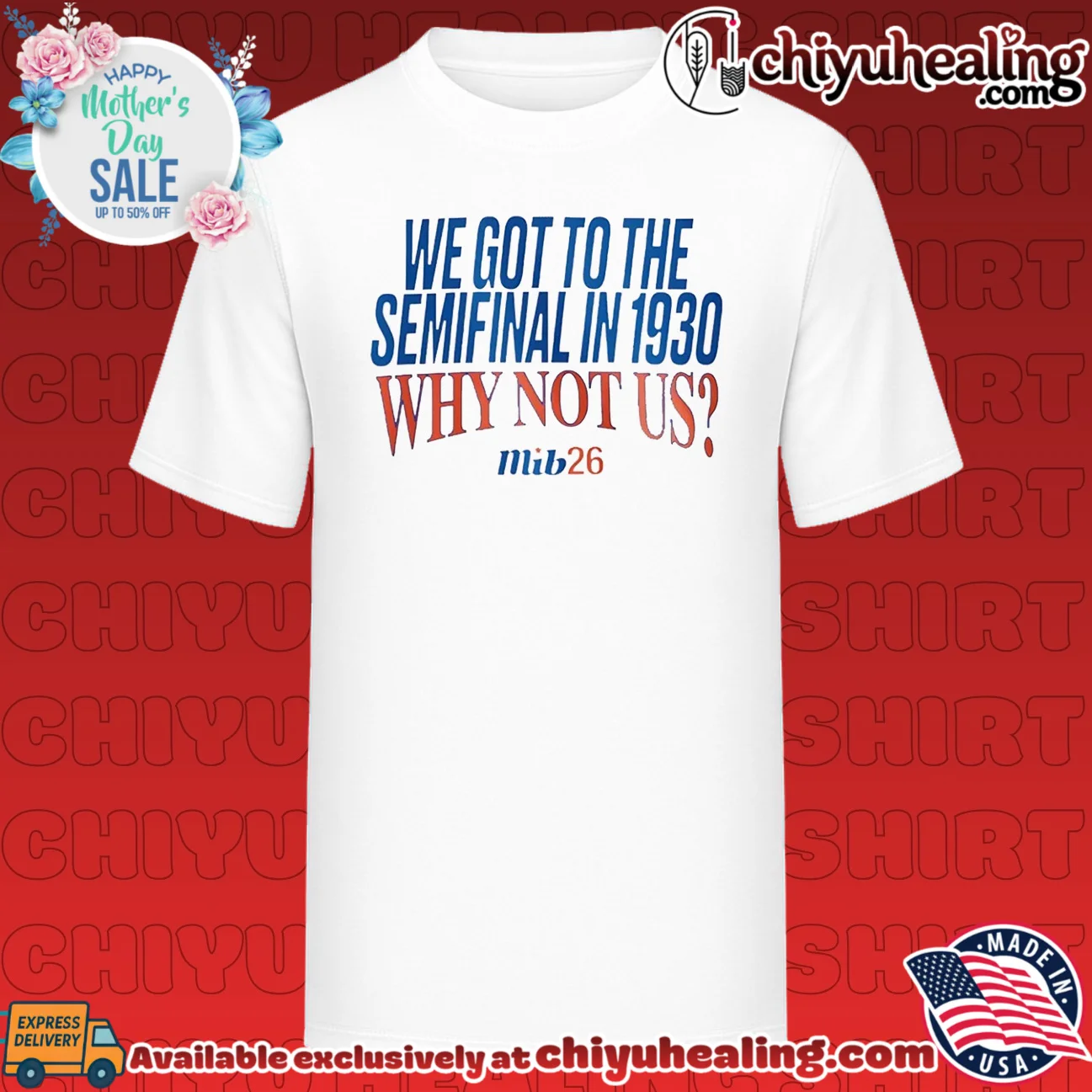 We Got to the Semifinal in 1930 Why Not Us Soccer shirt & hoodie