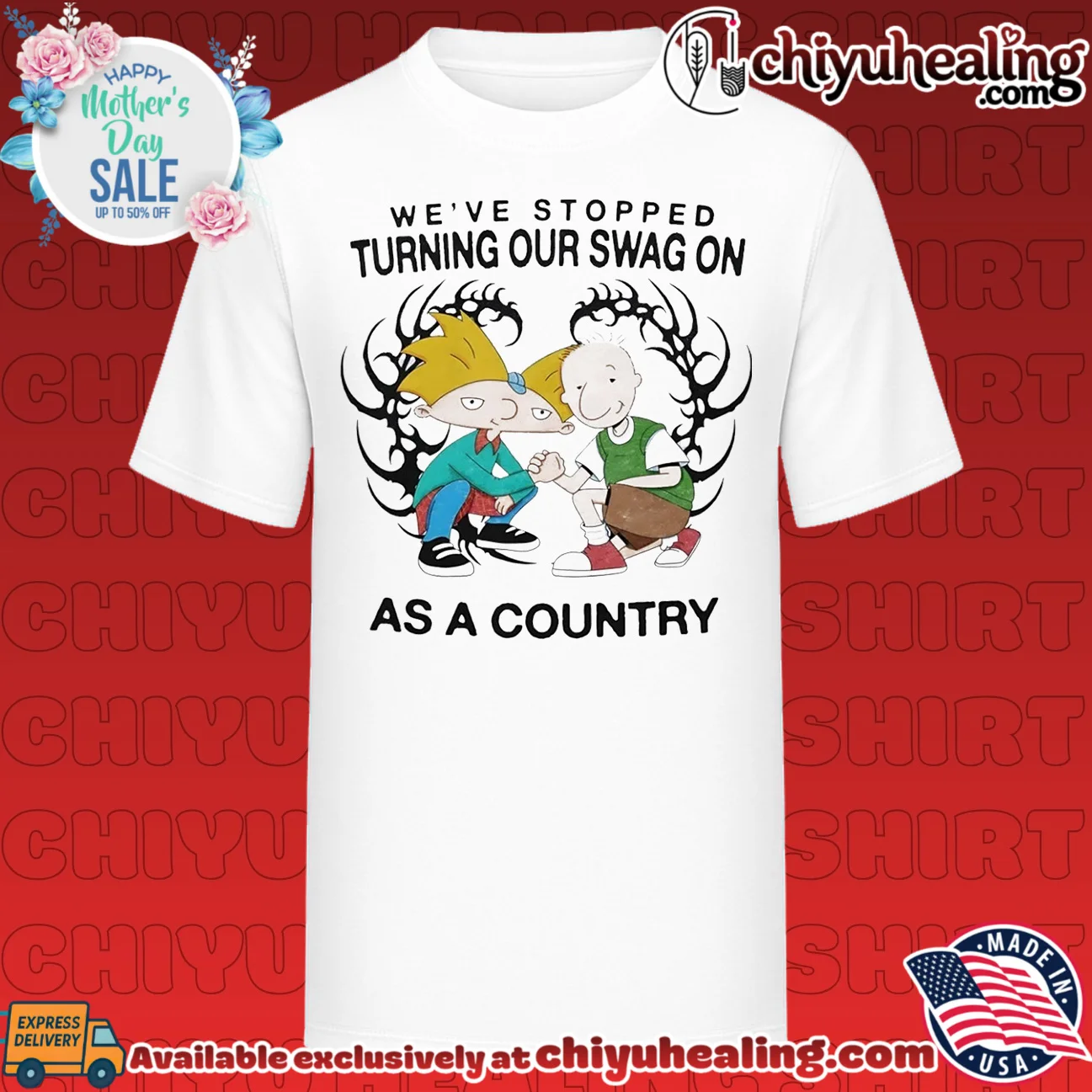 We've stopped turning our swag on as a country
