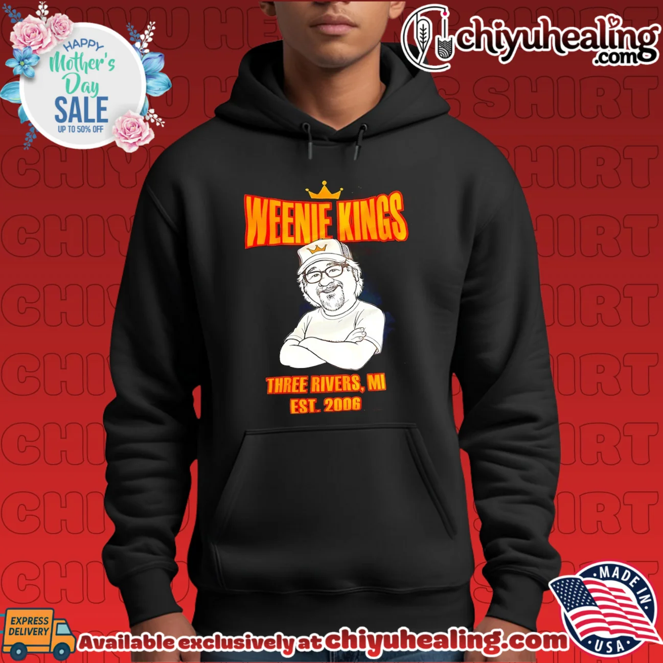Weenie Kings in Three Rivers Michigan est 2006 graphic grail shirt & hoodie - Premium Streetwear Weenie Kings in Three Rivers Michigan est 2006 graphic grail shirt & hoodie - Premium Streetwear