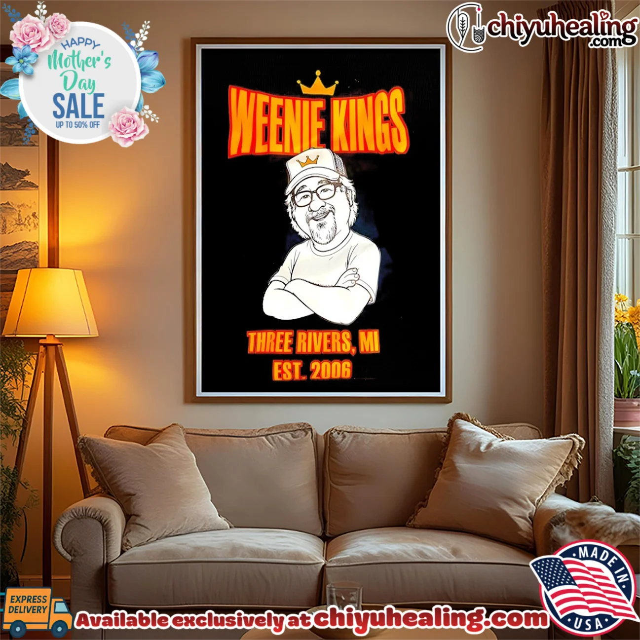 Weenie Kings in Three Rivers Michigan est 2006 graphic grail shirt & hoodie - Premium Streetwear Weenie Kings in Three Rivers Michigan est 2006 graphic