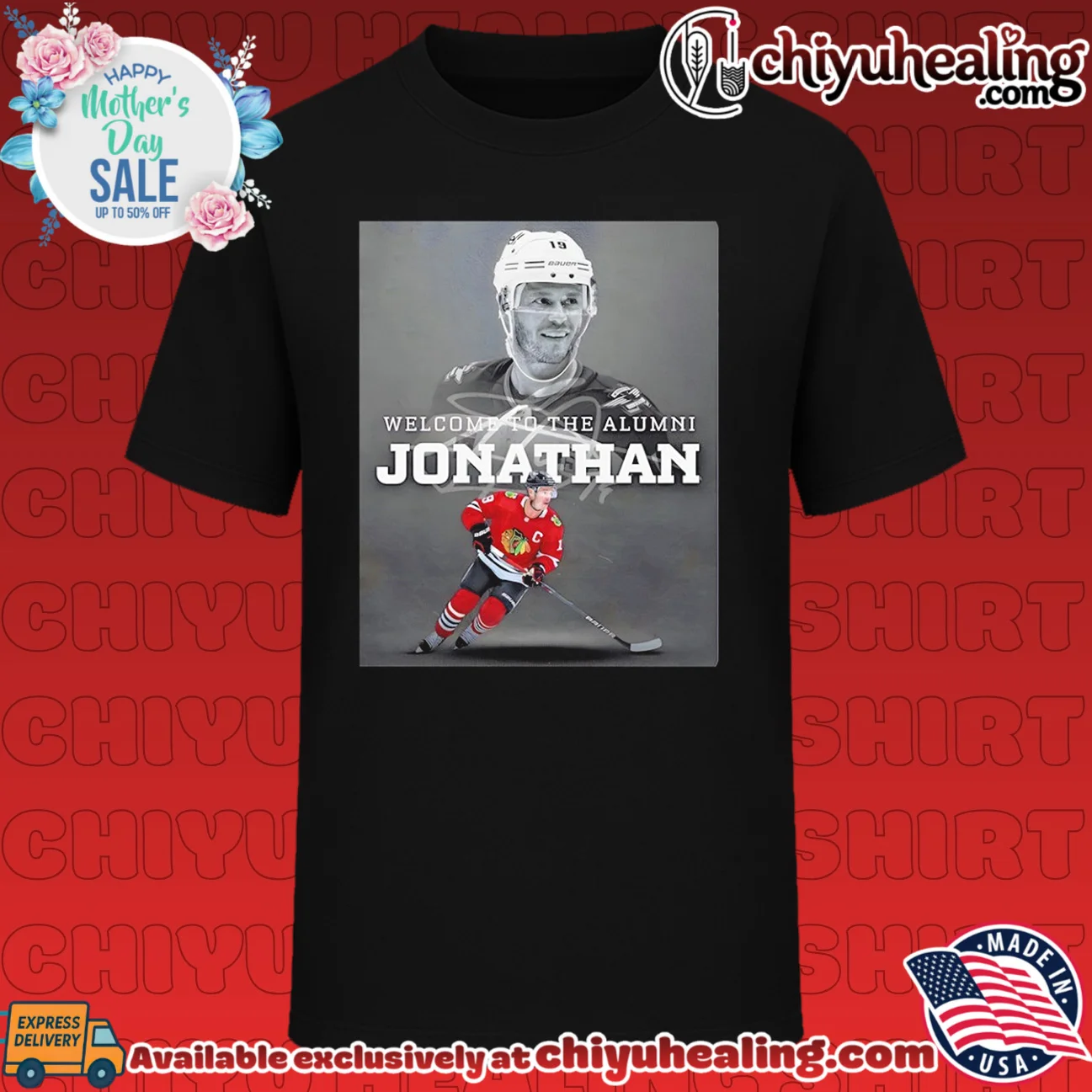 Welcome to the NHL Alumni Association Jonathan Toews