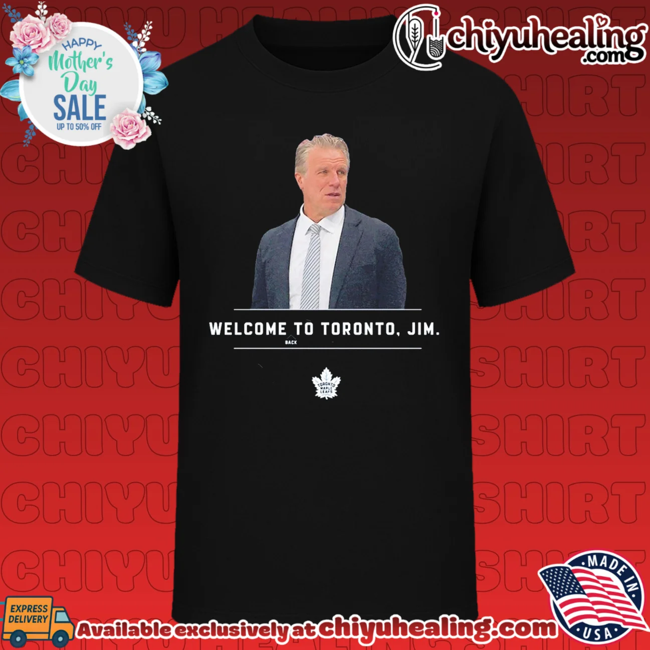 Welcome to Toronto Jim Toronto Maple Leafs