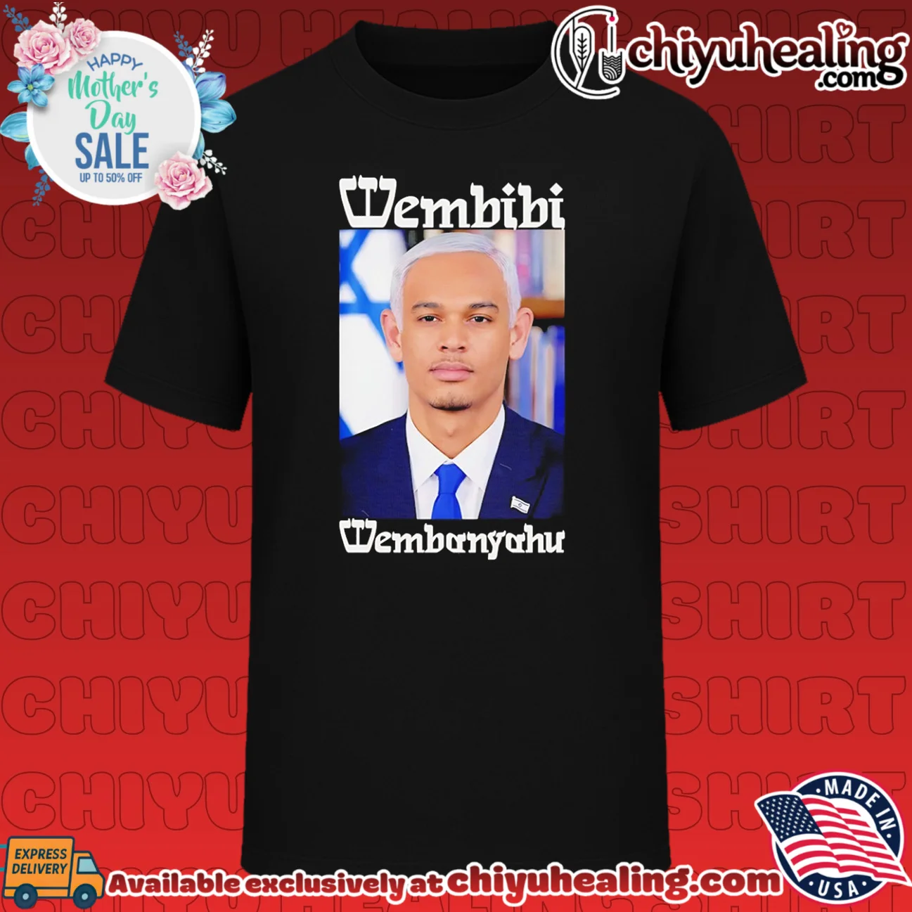 Wembibi Wembanyahu Victor Wembanyama Benjamin Netanyahu Mashup shirt & hoodie