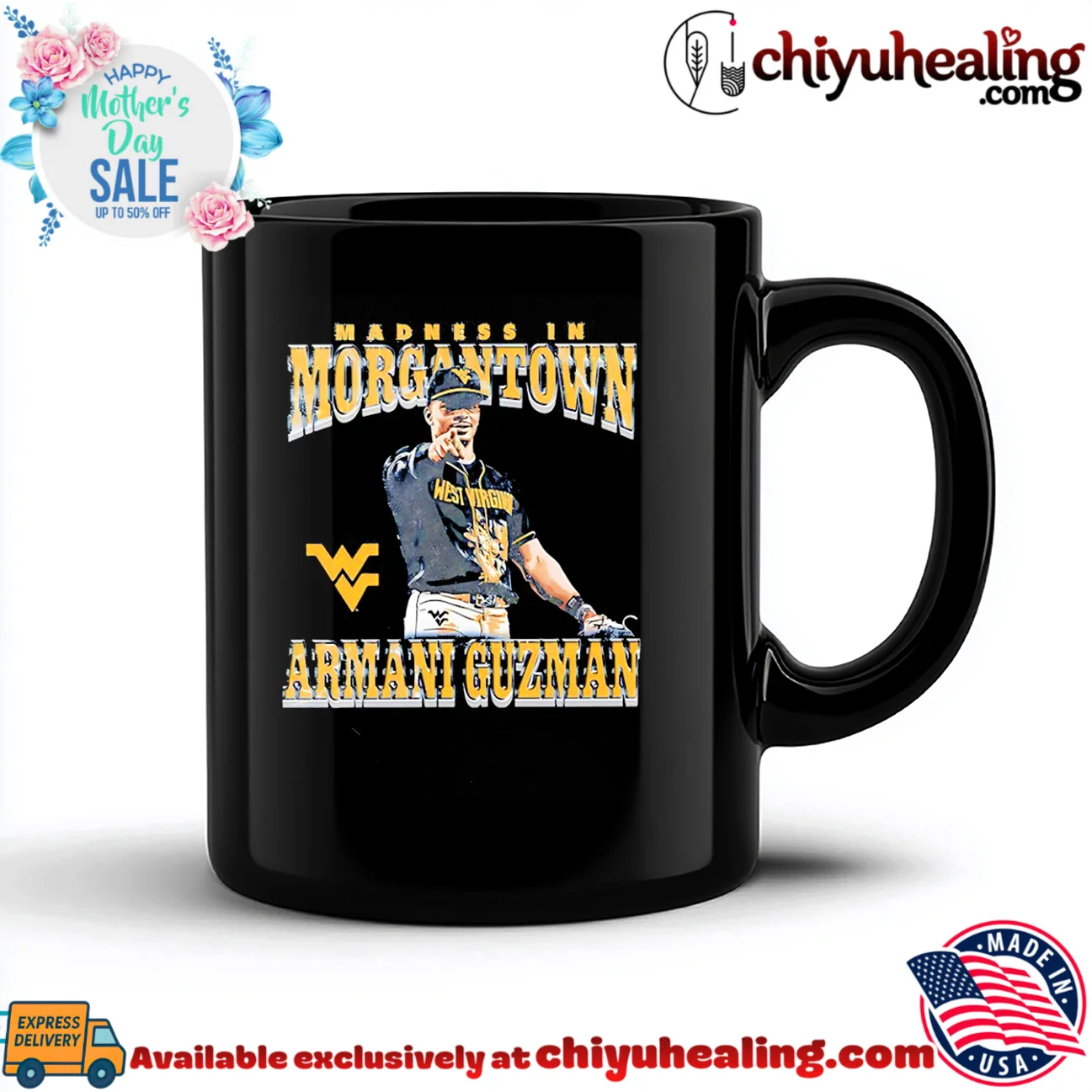 West Virginia Armani Guzman Madness in Morgantown hype shirt & hoodie - Ultimate Gift Edition West Virginia Armani Guzman Madness in Morgantown
