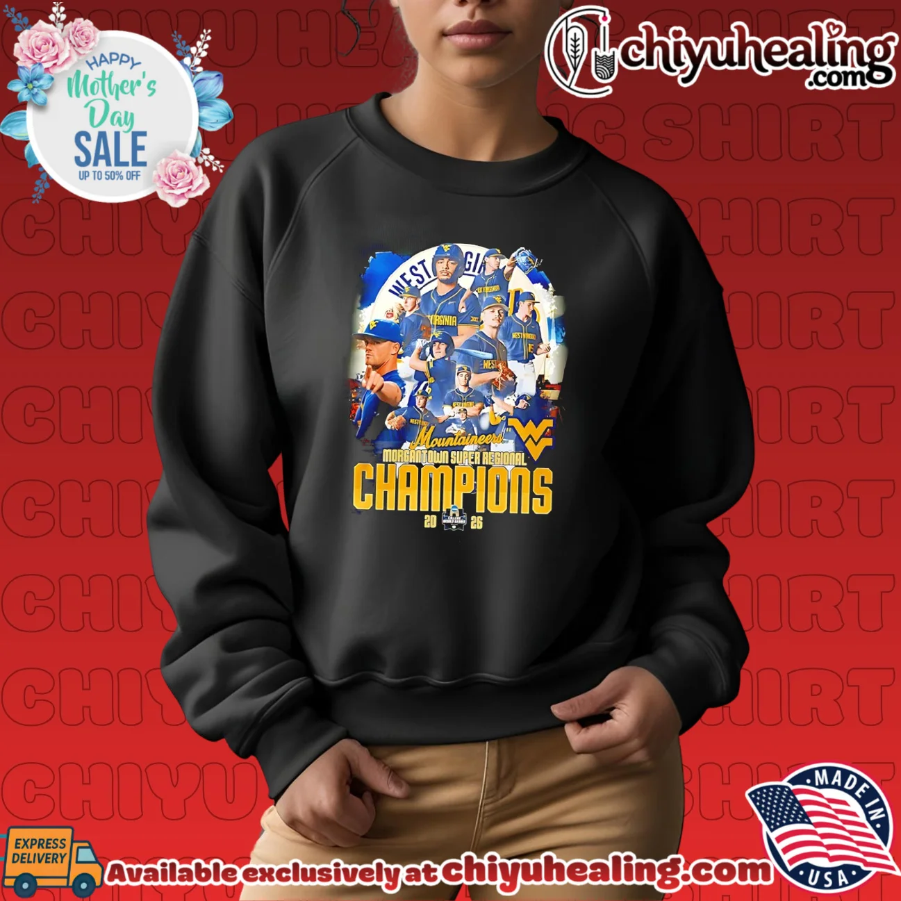 West Virginia Mountaineers 2026 Baseball Championship team collage masterpiece shirt & hoodie - Urban Fashion West Virginia Mountaineers 2026 Baseball Championship team collage