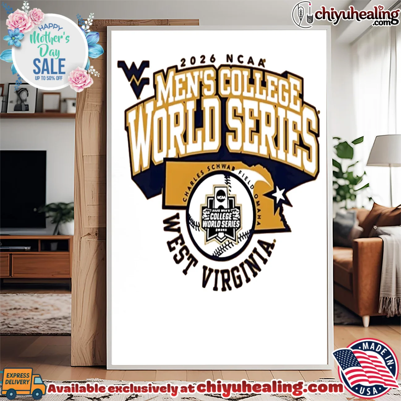 West Virginia Mountaineers 2026 College World Series Bound classic shirt original shirt & hoodie - The Fan Collection West Virginia Mountaineers 2026 College World Series Bound classic shirt