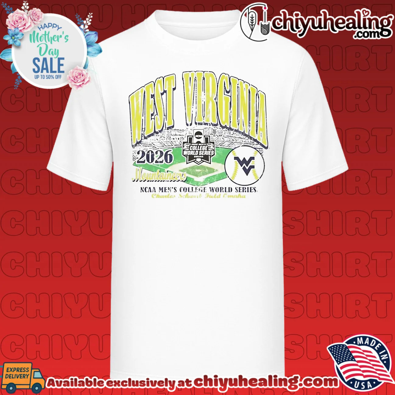 West Virginia Mountaineers 2026 College World Series Bound vintage shirt