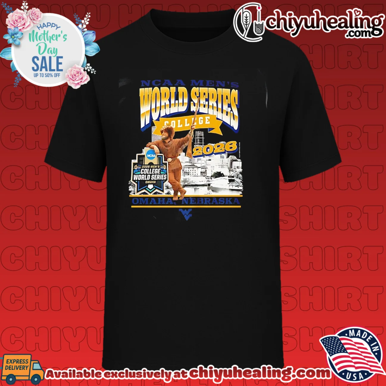 West Virginia Mountaineers 2026 NCAA Men's World Series College mascot