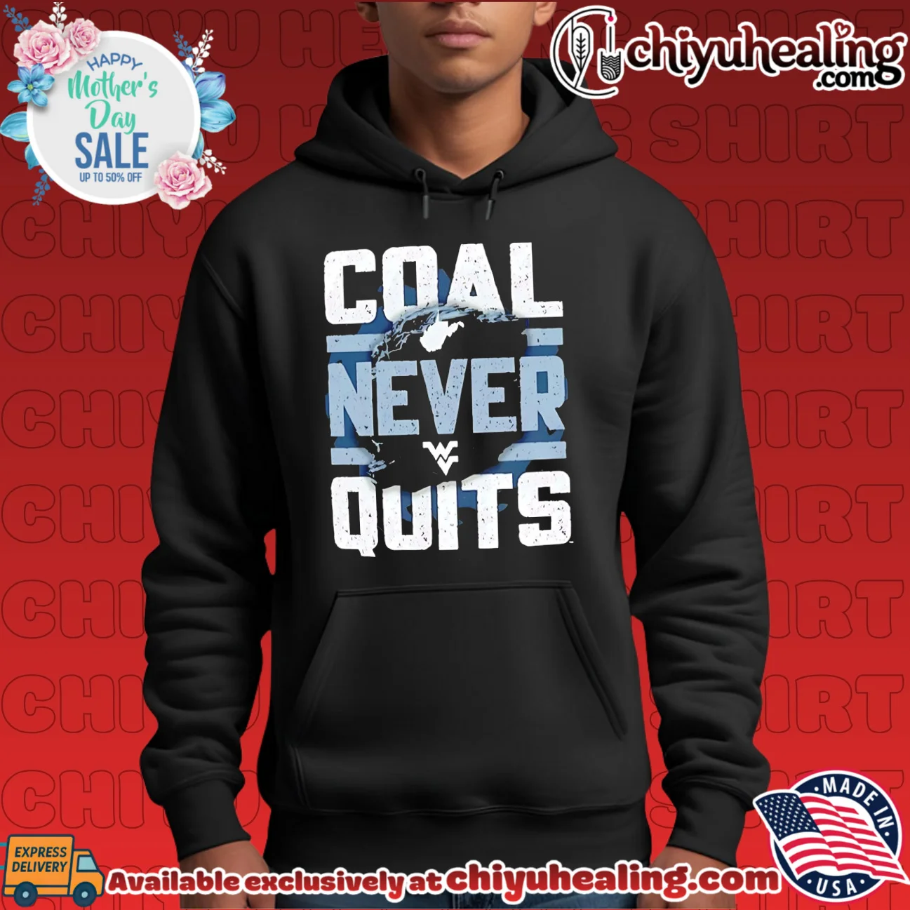 West Virginia Mountaineers Coal Never Quits shirt elite shirt & hoodie | Exclusive Fan Gear West Virginia Mountaineers Coal Never Quits shirt elite shirt & hoodie | Exclusive Fan Gear