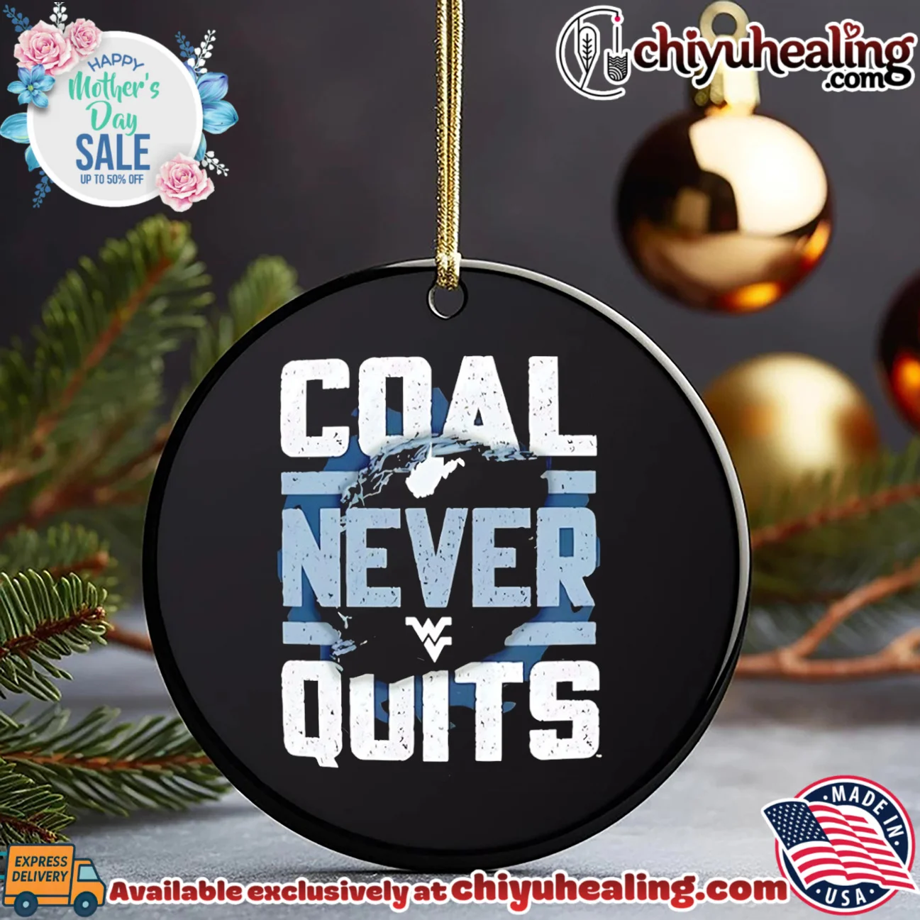 West Virginia Mountaineers Coal Never Quits shirt elite shirt & hoodie | Exclusive Fan Gear West Virginia Mountaineers Coal Never Quits shirt