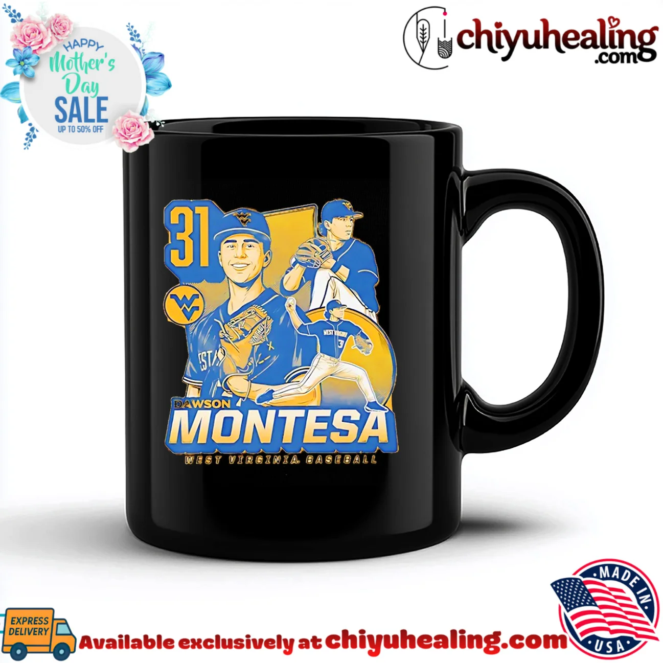 West Virginia Mountaineers Dawson Montesa number 31 vintage classic shirt & hoodie | Iconic Look West Virginia Mountaineers Dawson Montesa number 31 vintage