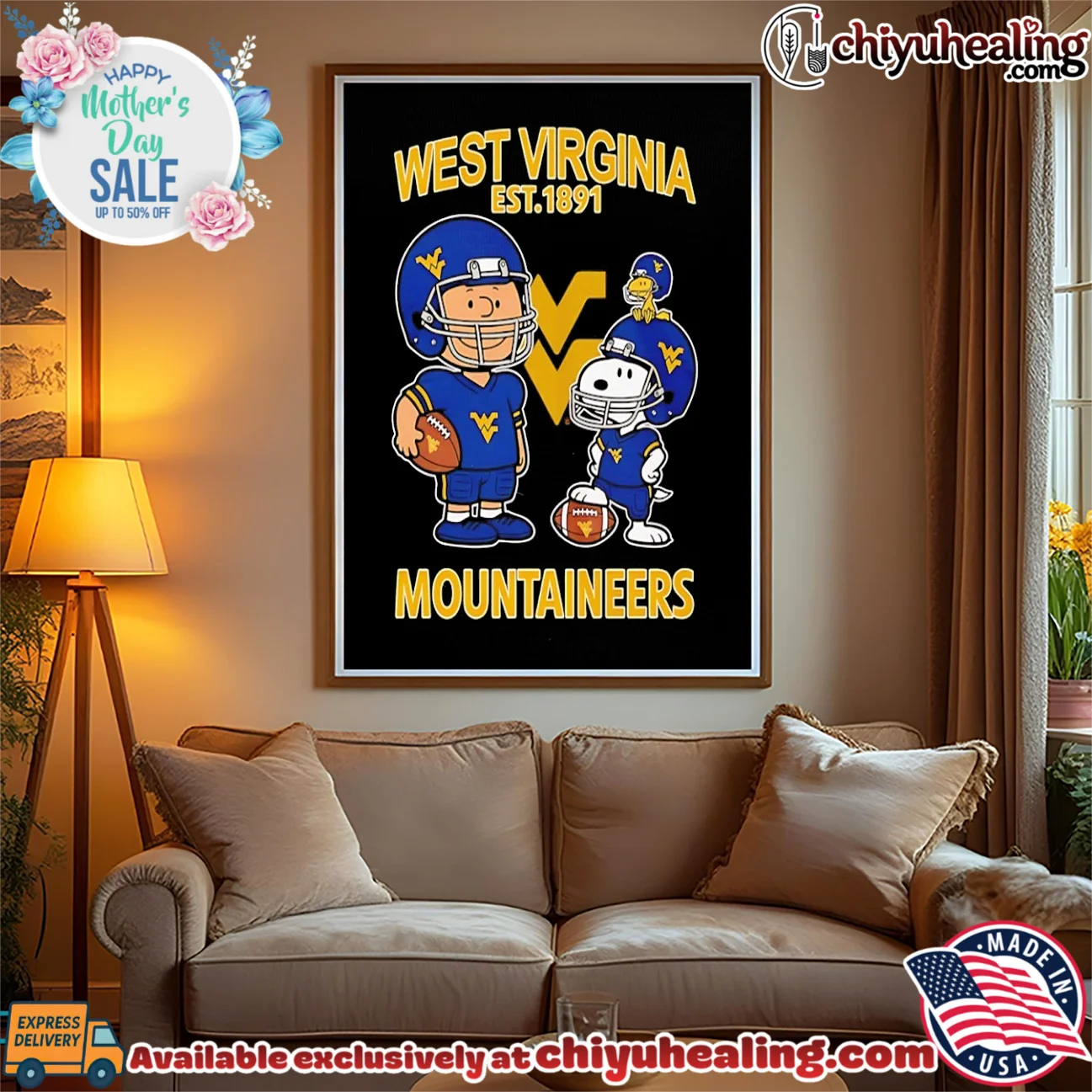 West Virginia Mountaineers features Snoopy and Charlie Brown ultimate shirt & hoodie - Urban Fashion West Virginia Mountaineers features Snoopy and Charlie Brown
