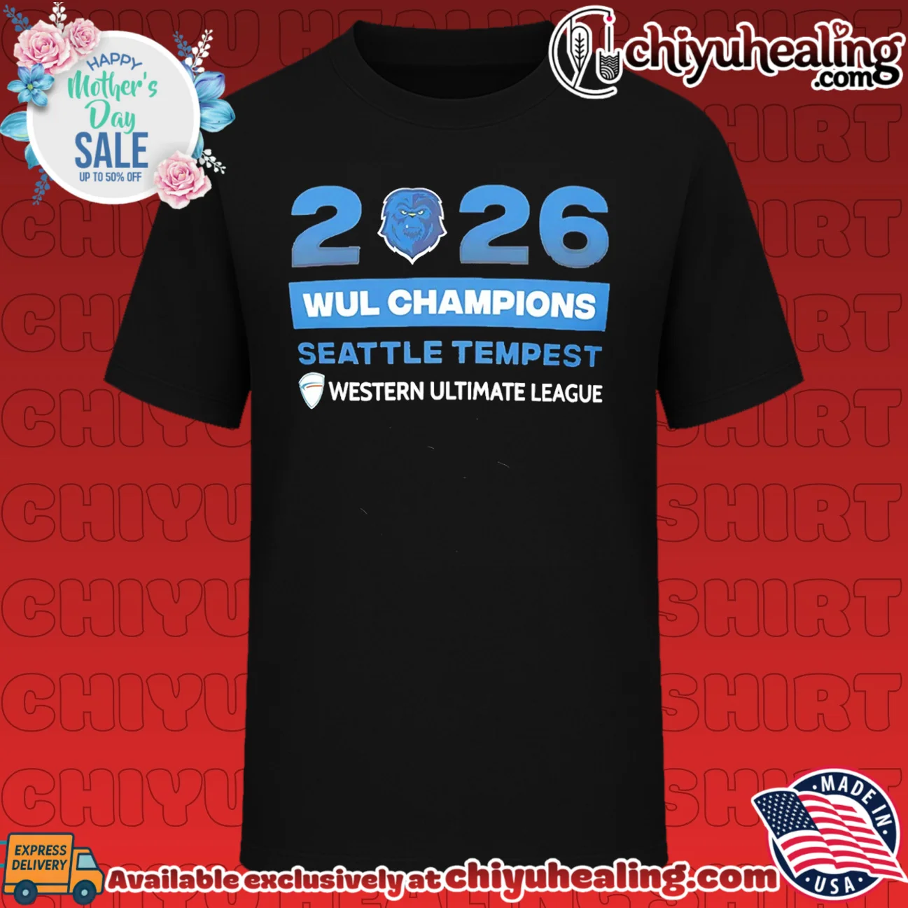 Western Ultimate League 2026 Seattle Tempest Champion