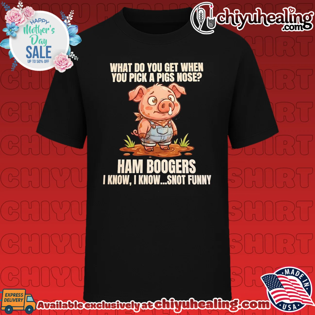 What Do You Get When You Pick a Pig's Nose Ham Boogers Snot Funny