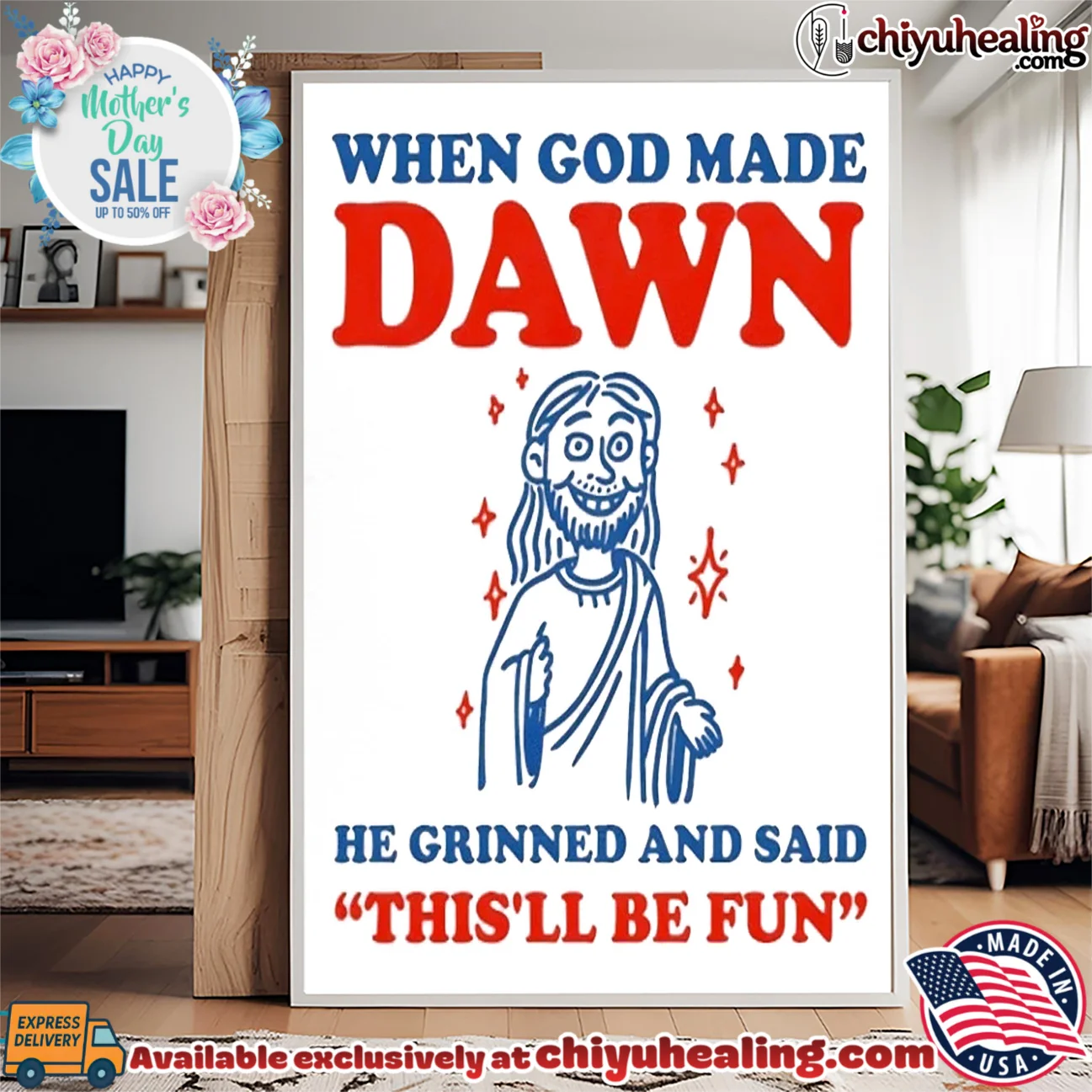 When God made dawn he grinned and said this'll be fun hype shirt & hoodie | Modern Street Style When God made dawn he grinned and said this'll be fun