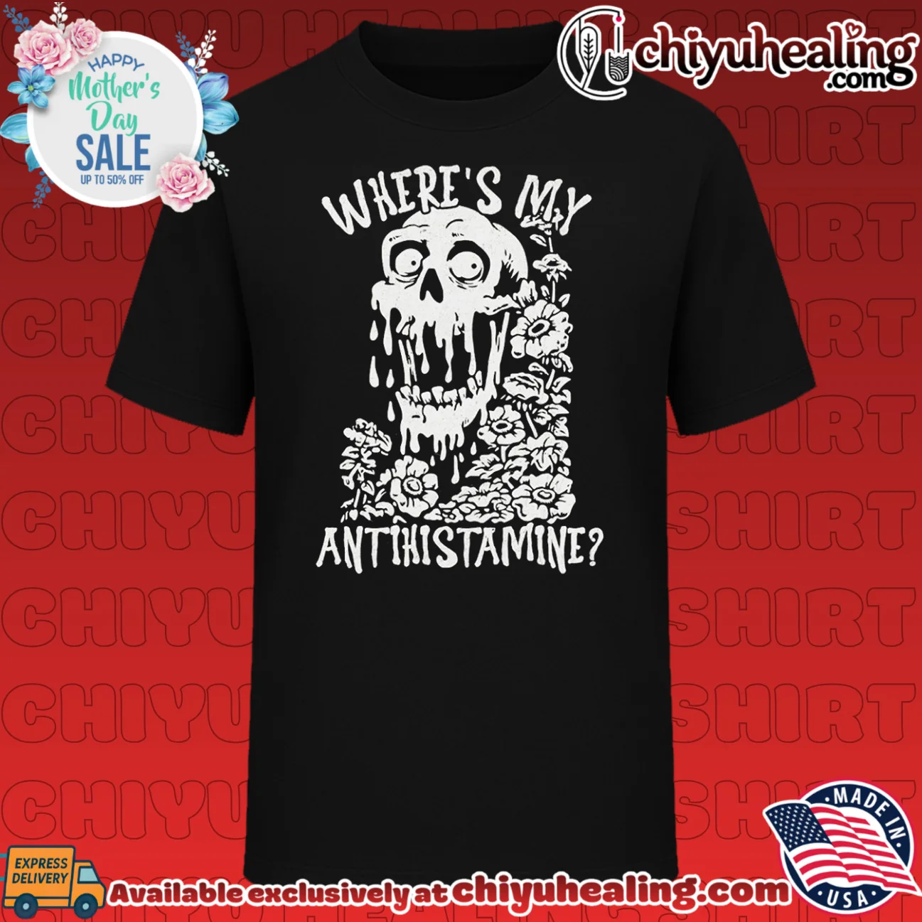 Where's My Antihistamine allergy pollen shirt & hoodie