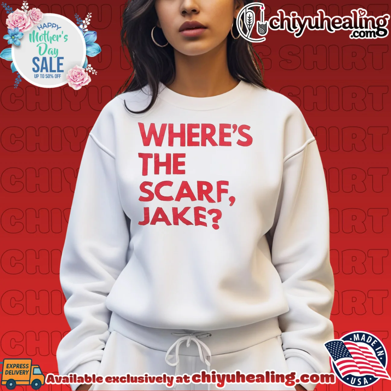 Where's the scarf Jake shirt & hoodie Where's the scarf Jake shirt & hoodie