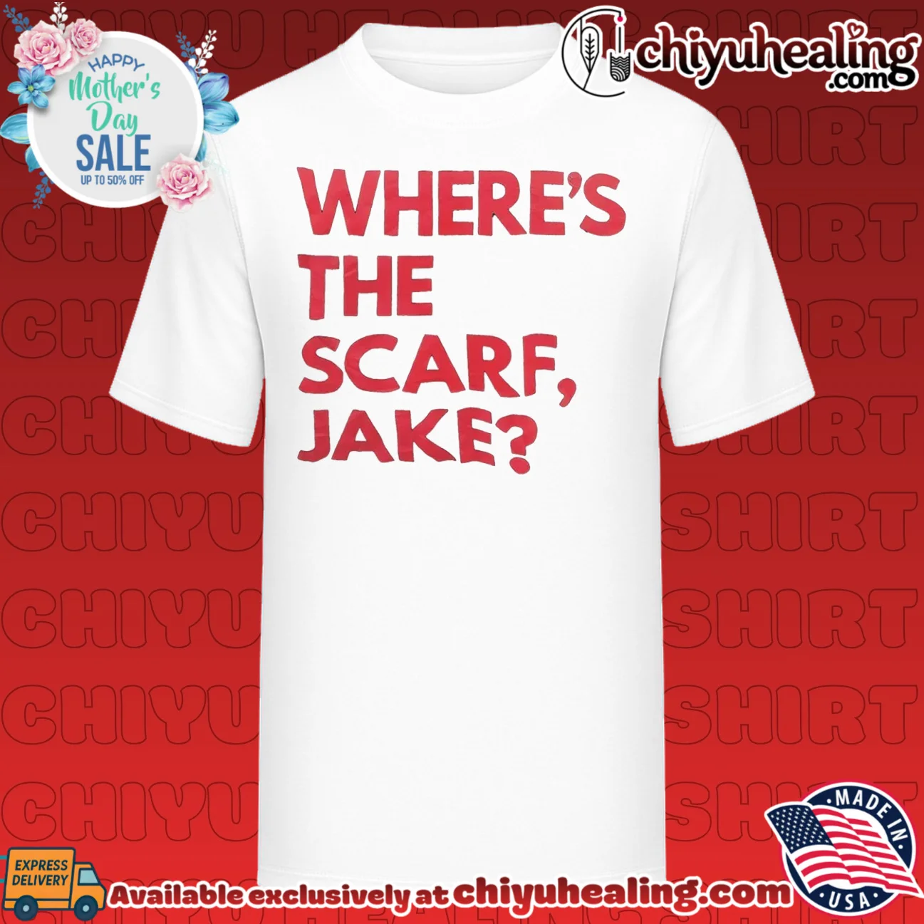 Where's the scarf Jake shirt & hoodie